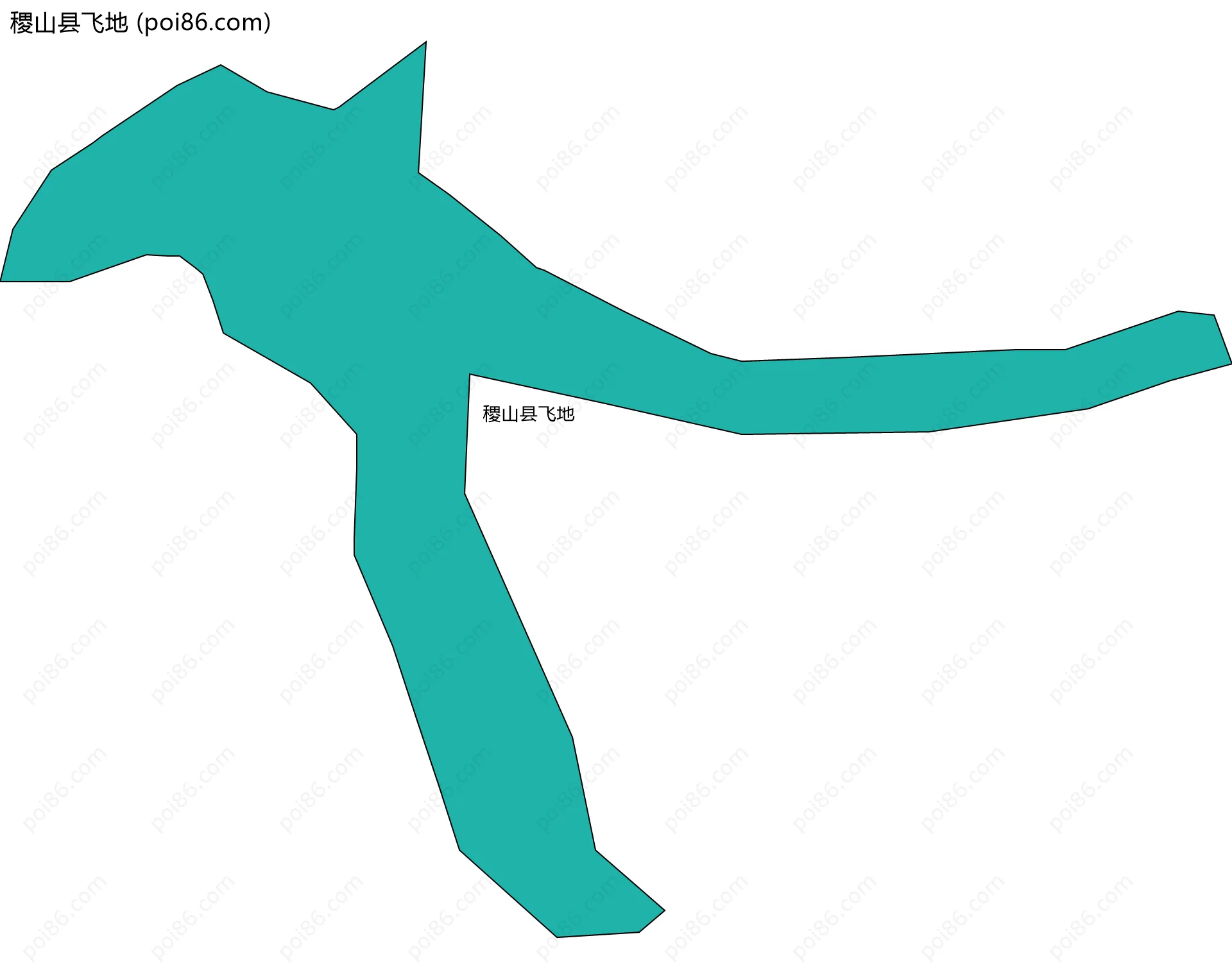 稷山县飞地边界地图