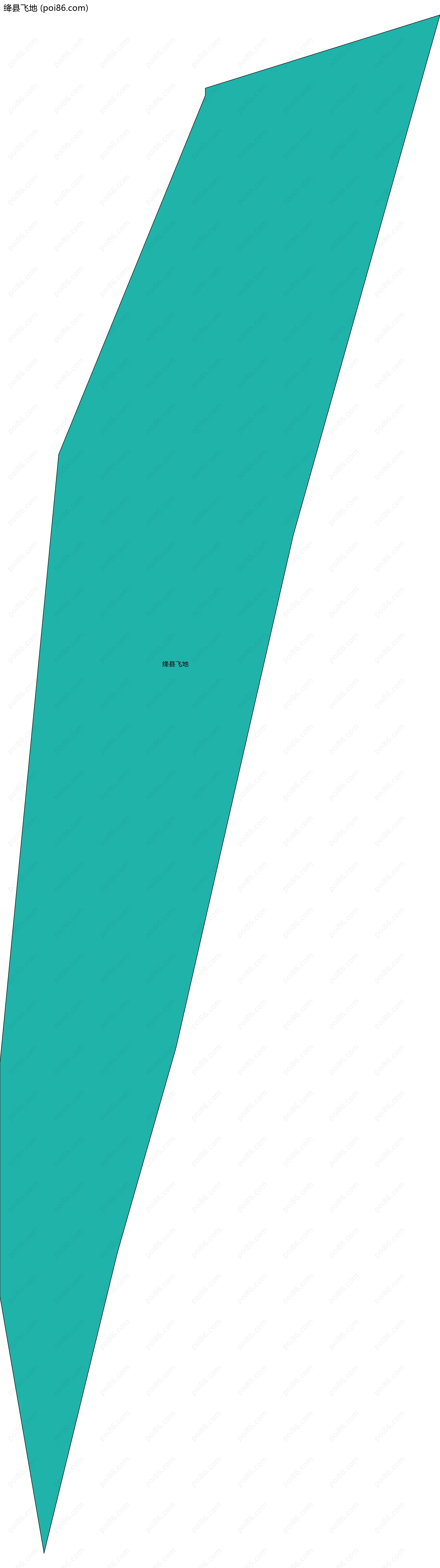 绛县飞地边界地图