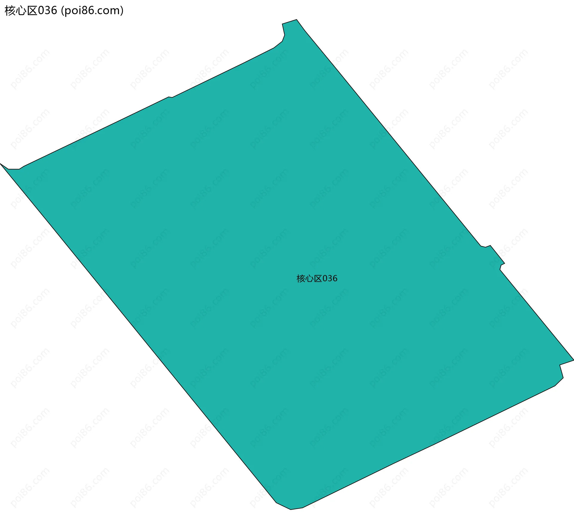 核心区036边界地图