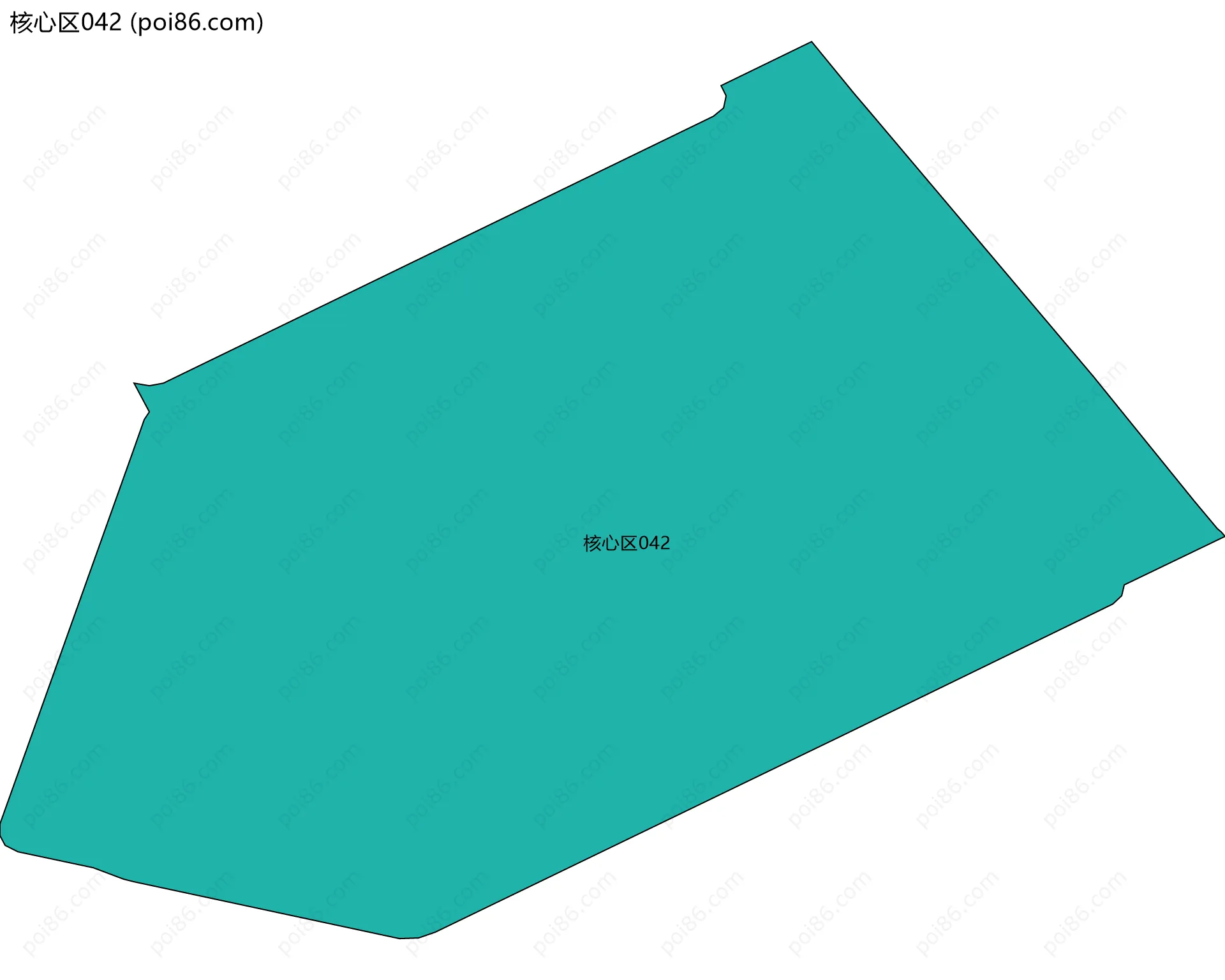 核心区042边界地图