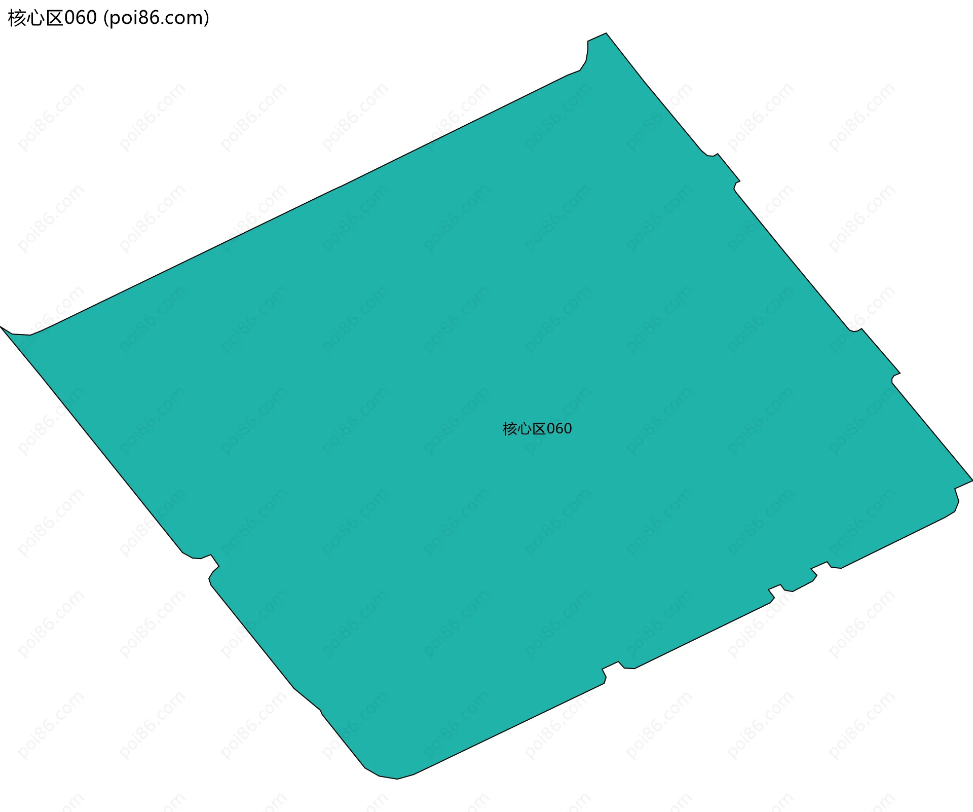 核心区060边界地图