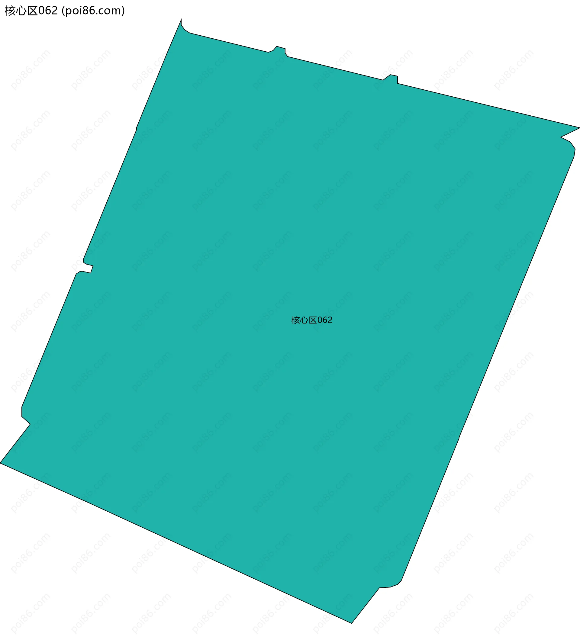 核心区062边界地图