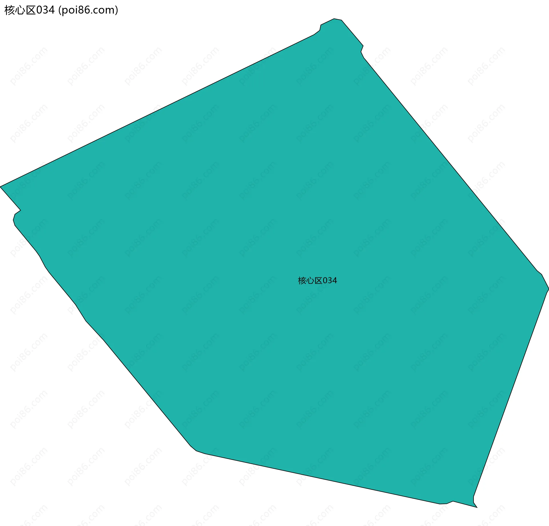 核心区034边界地图
