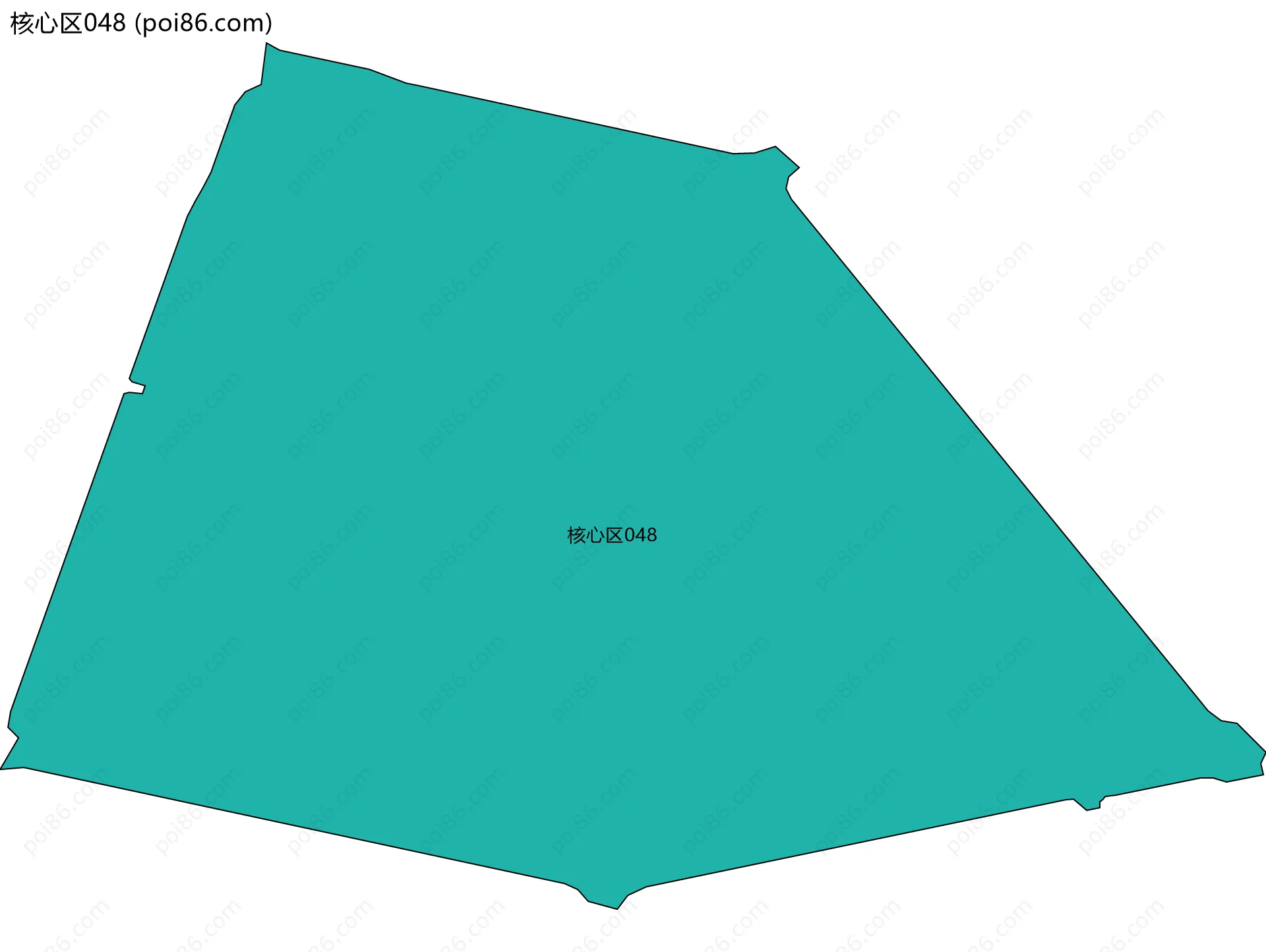核心区048边界地图