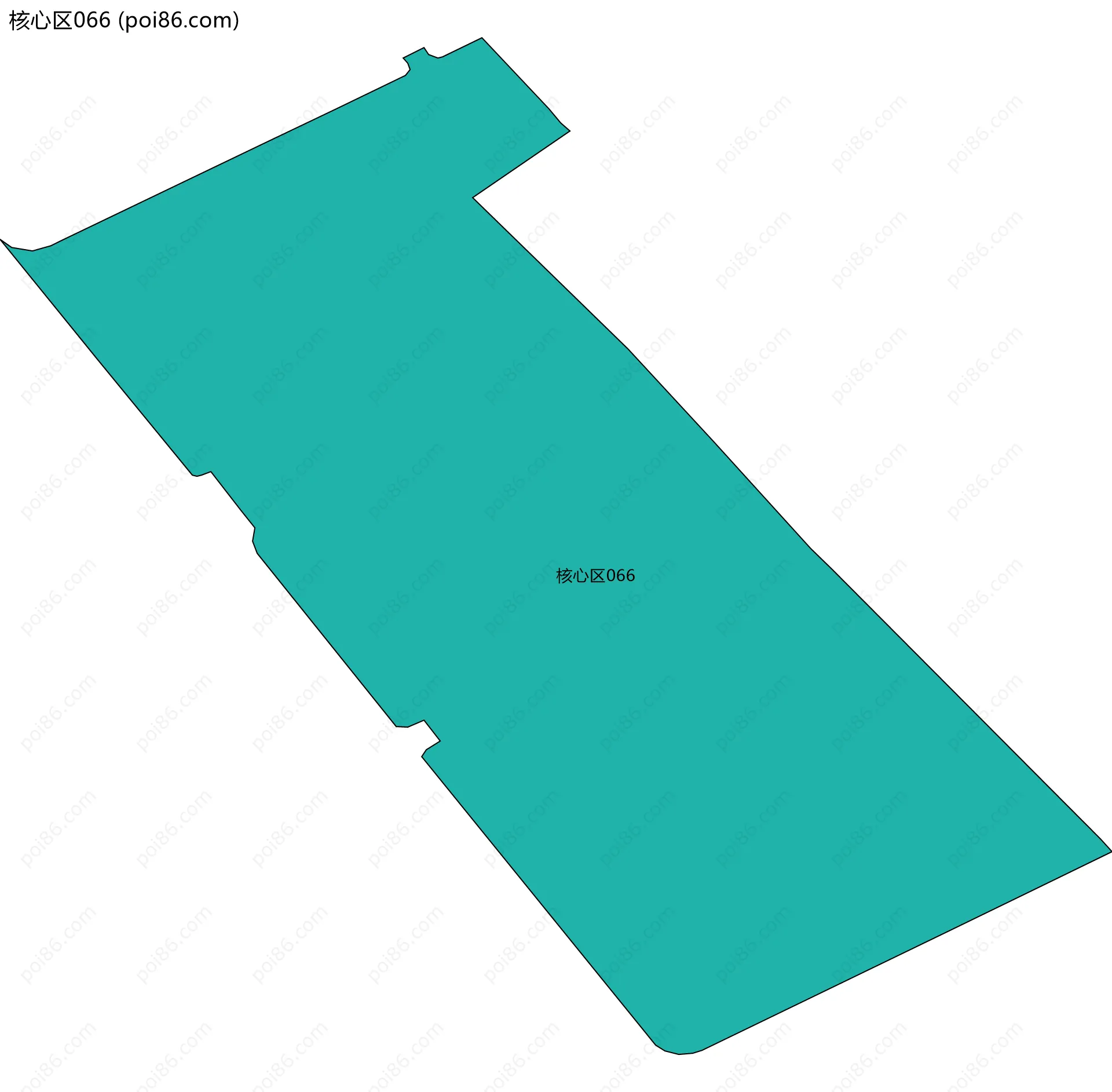 核心区066边界地图