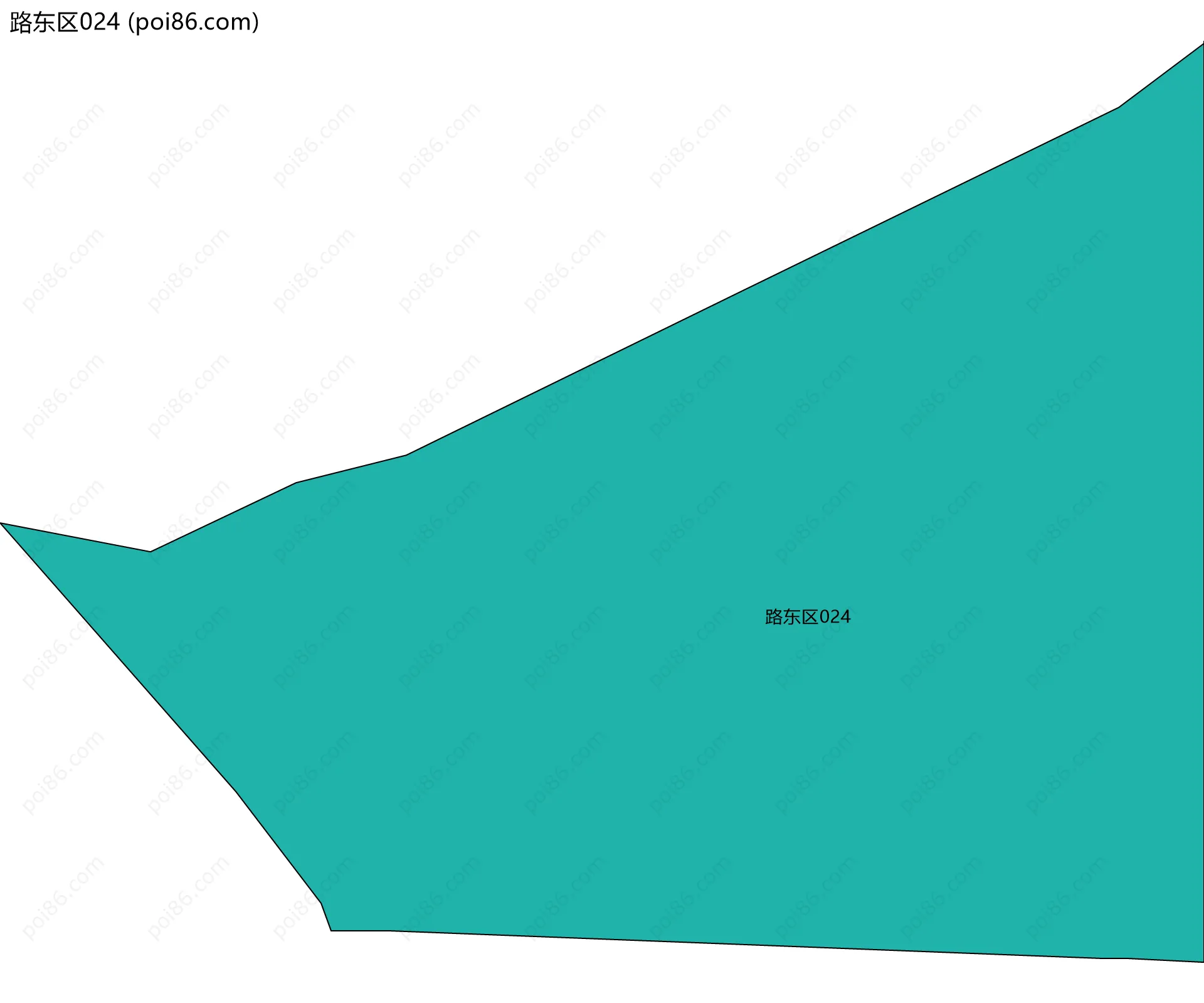 路东区024边界地图