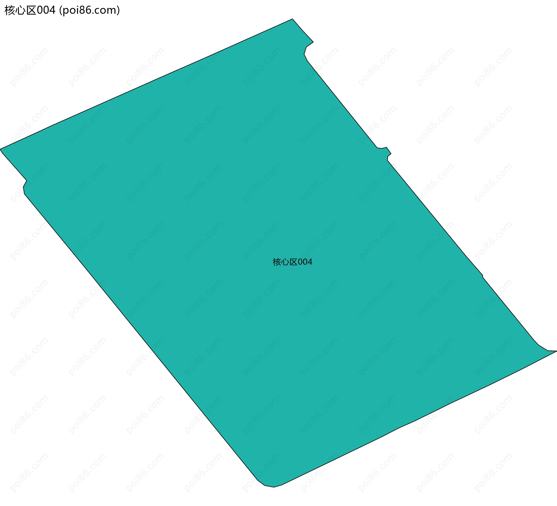 核心区004边界地图
