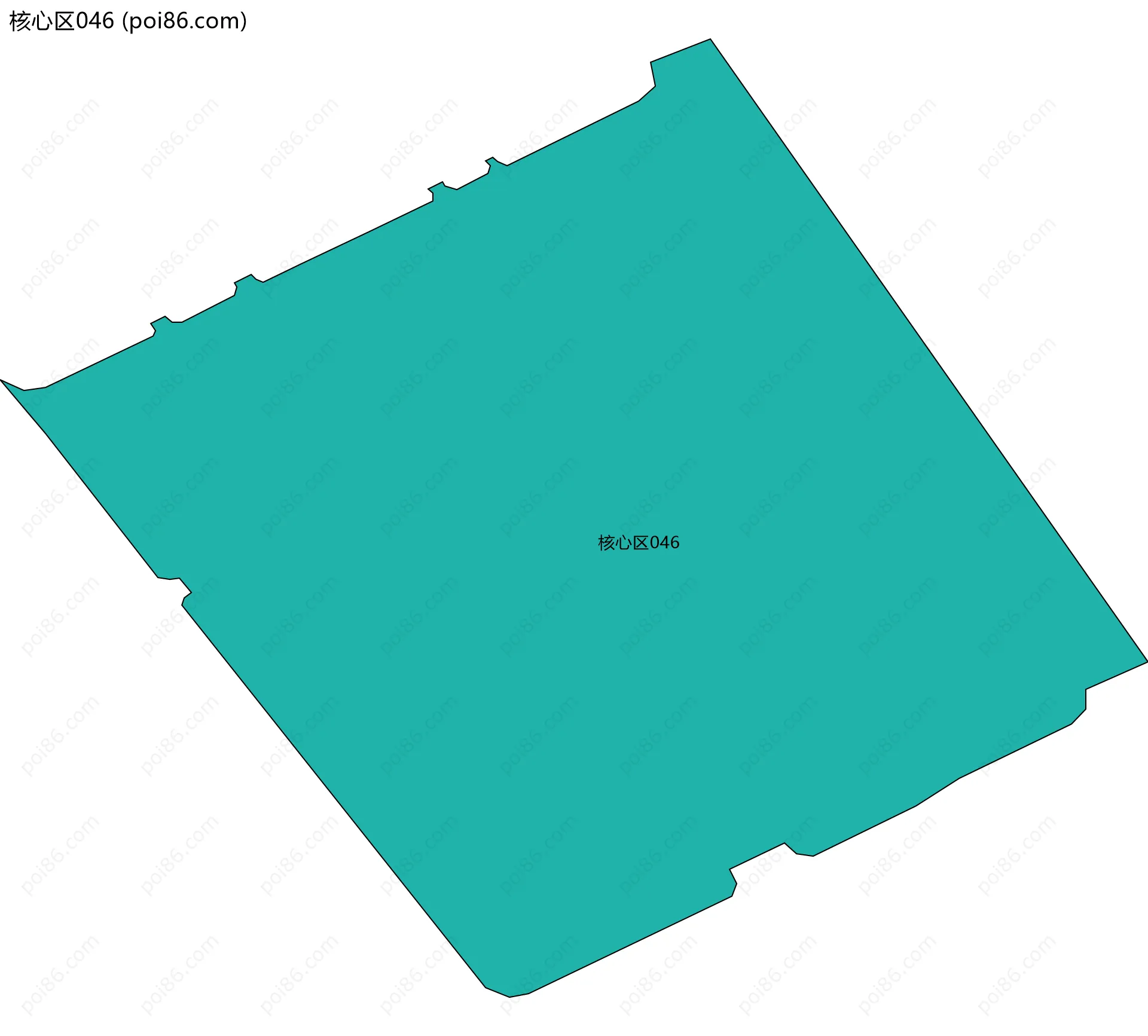 核心区046边界地图