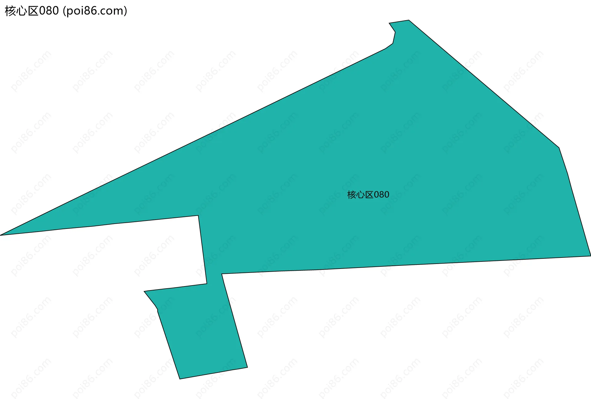 核心区080边界地图