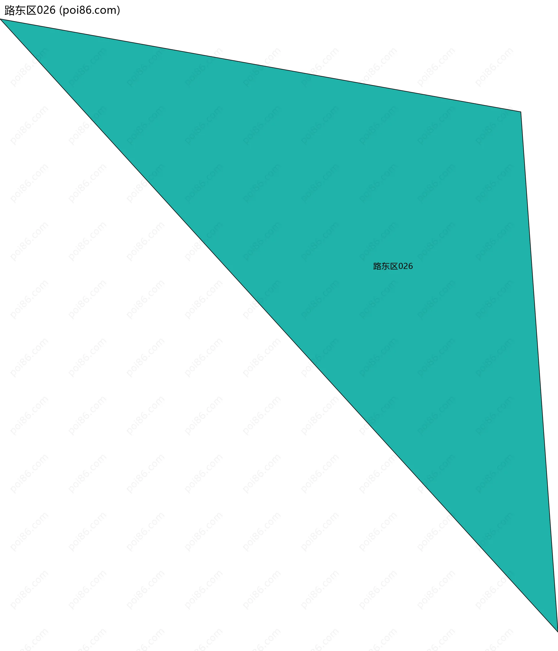路东区026边界地图