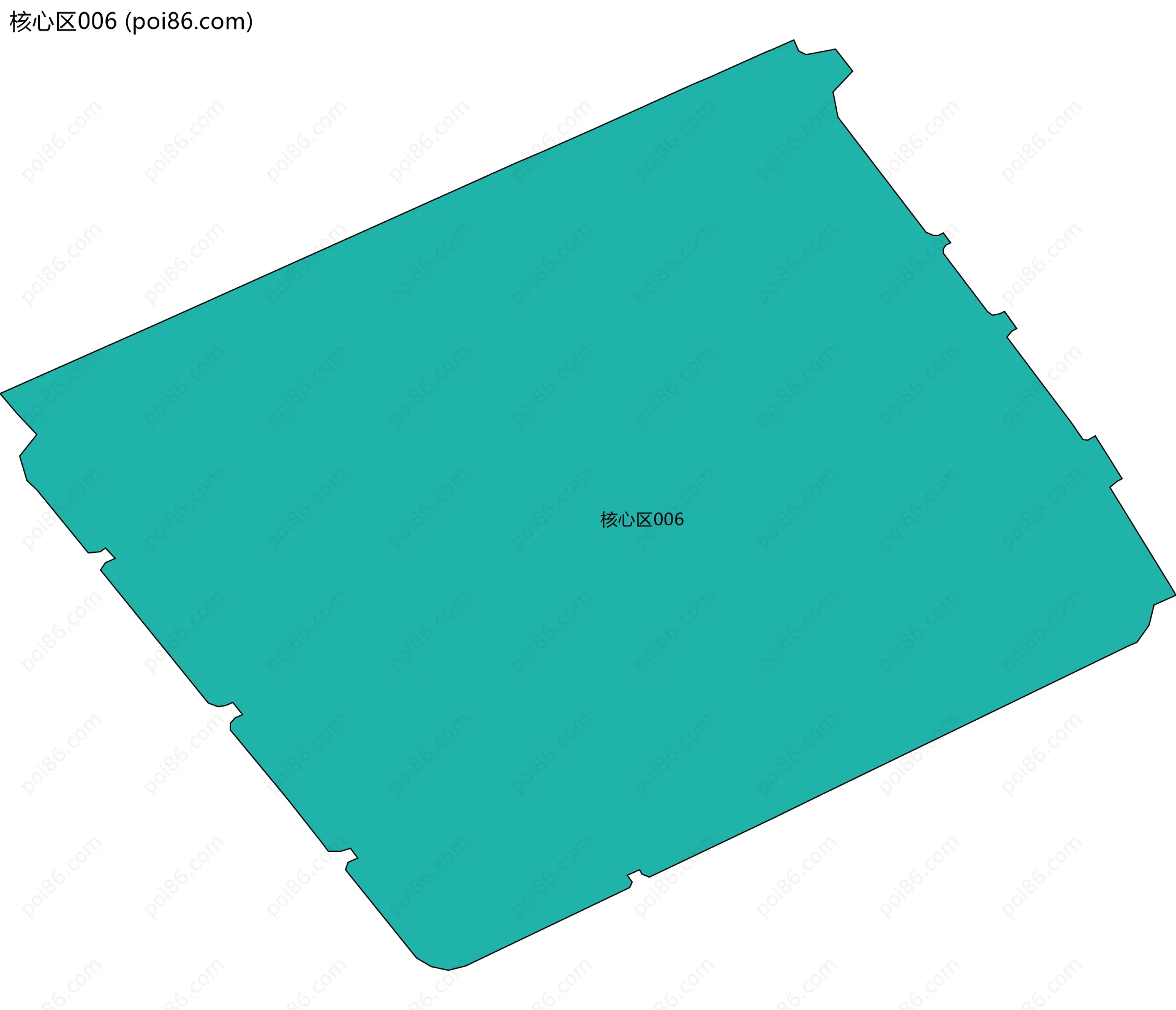 核心区006边界地图