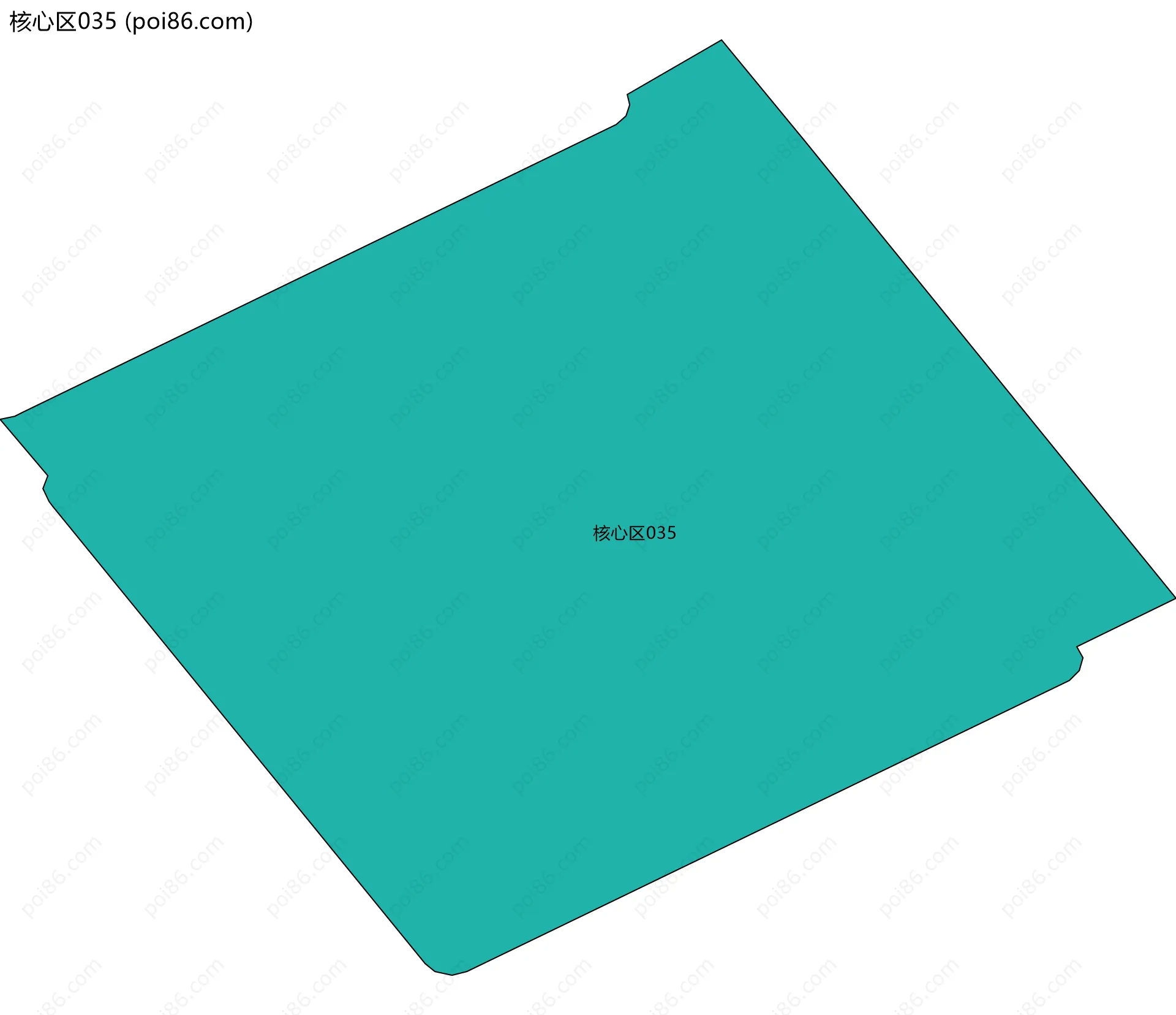 核心区035边界地图