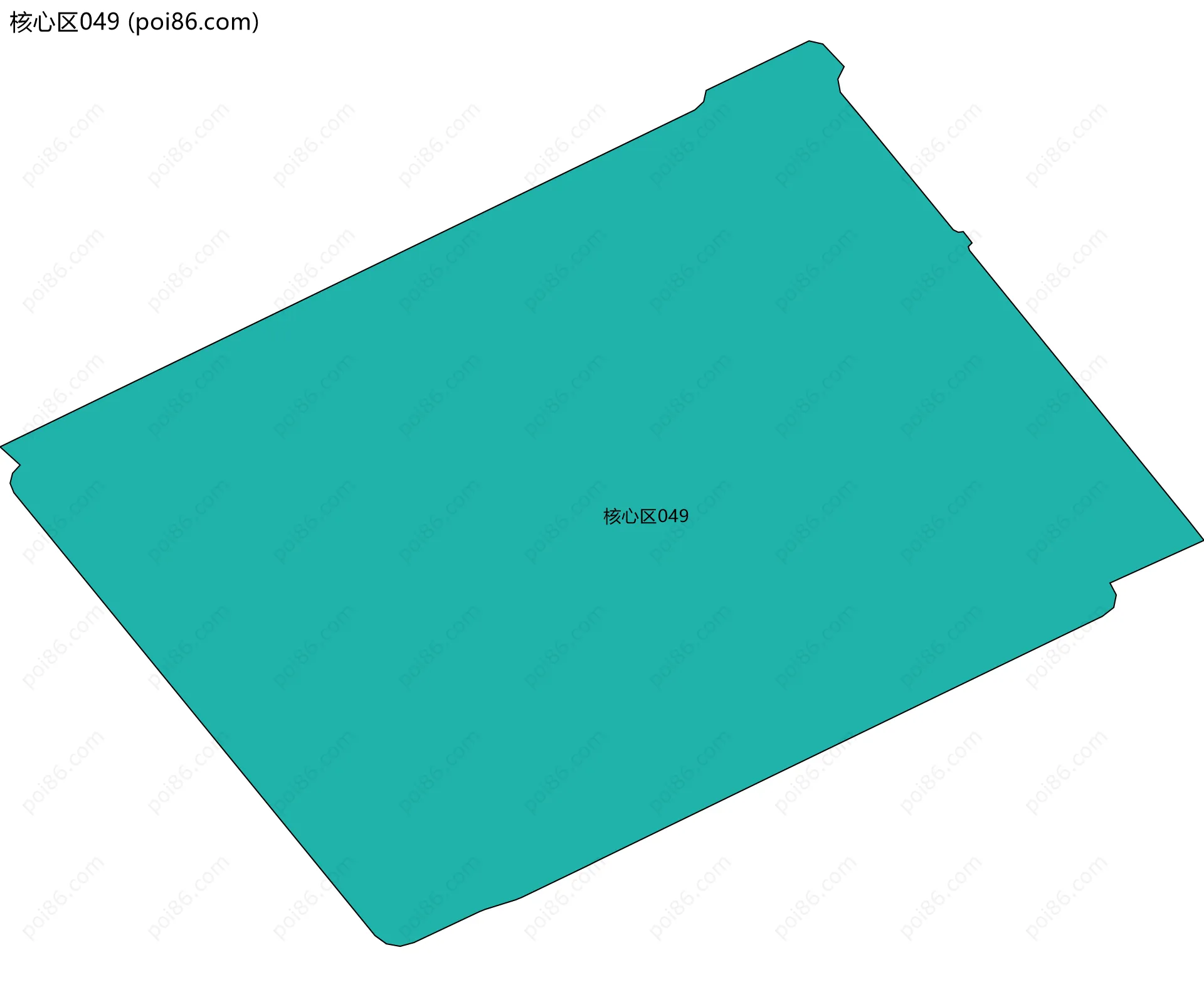 核心区049边界地图