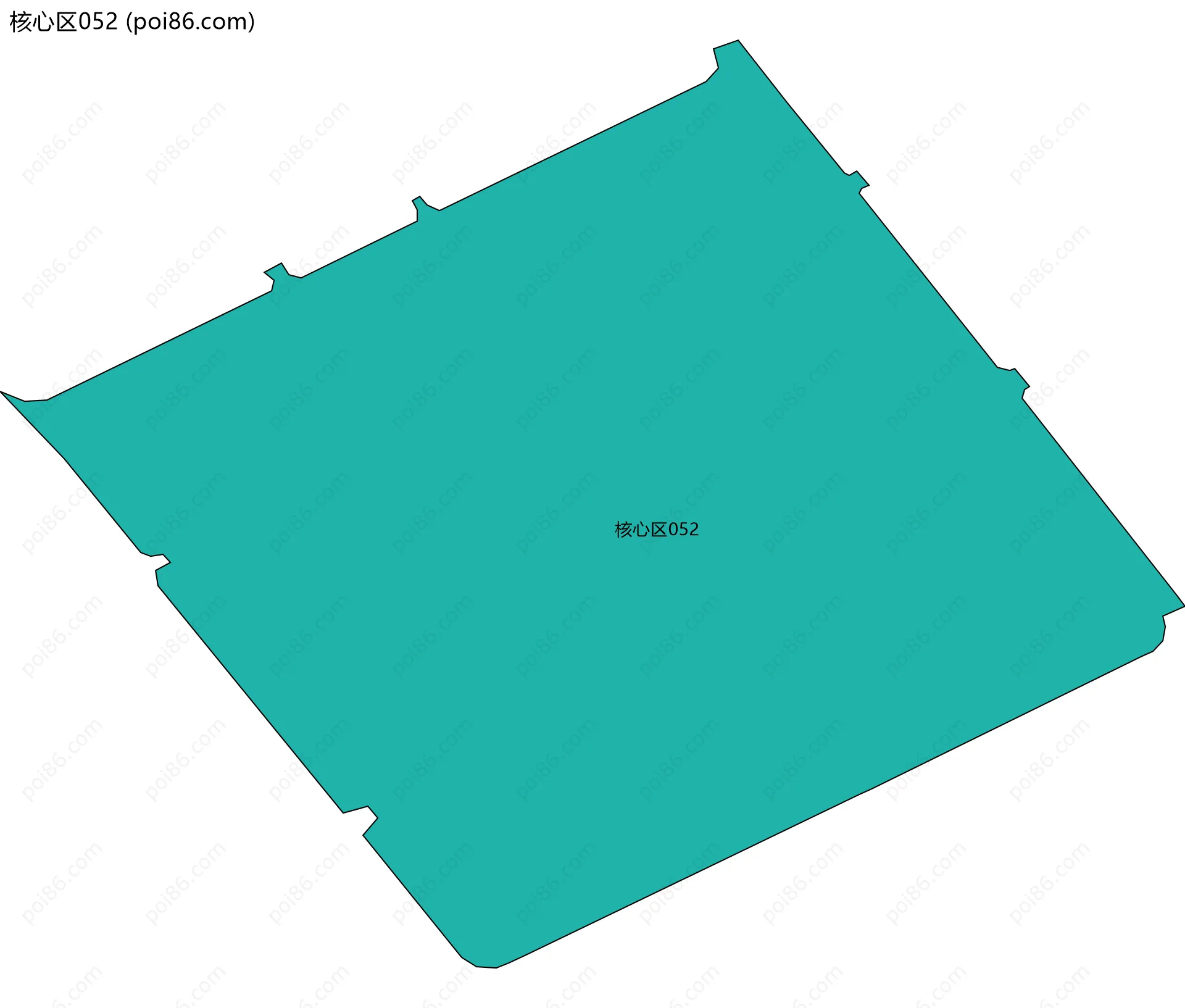 核心区052边界地图