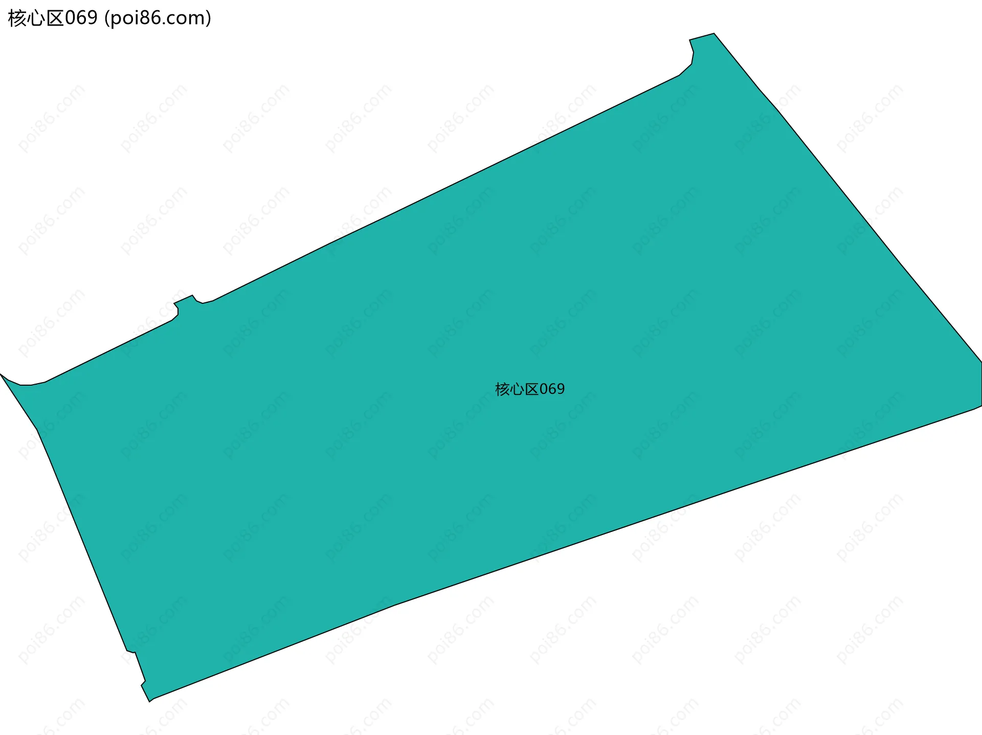 核心区069边界地图