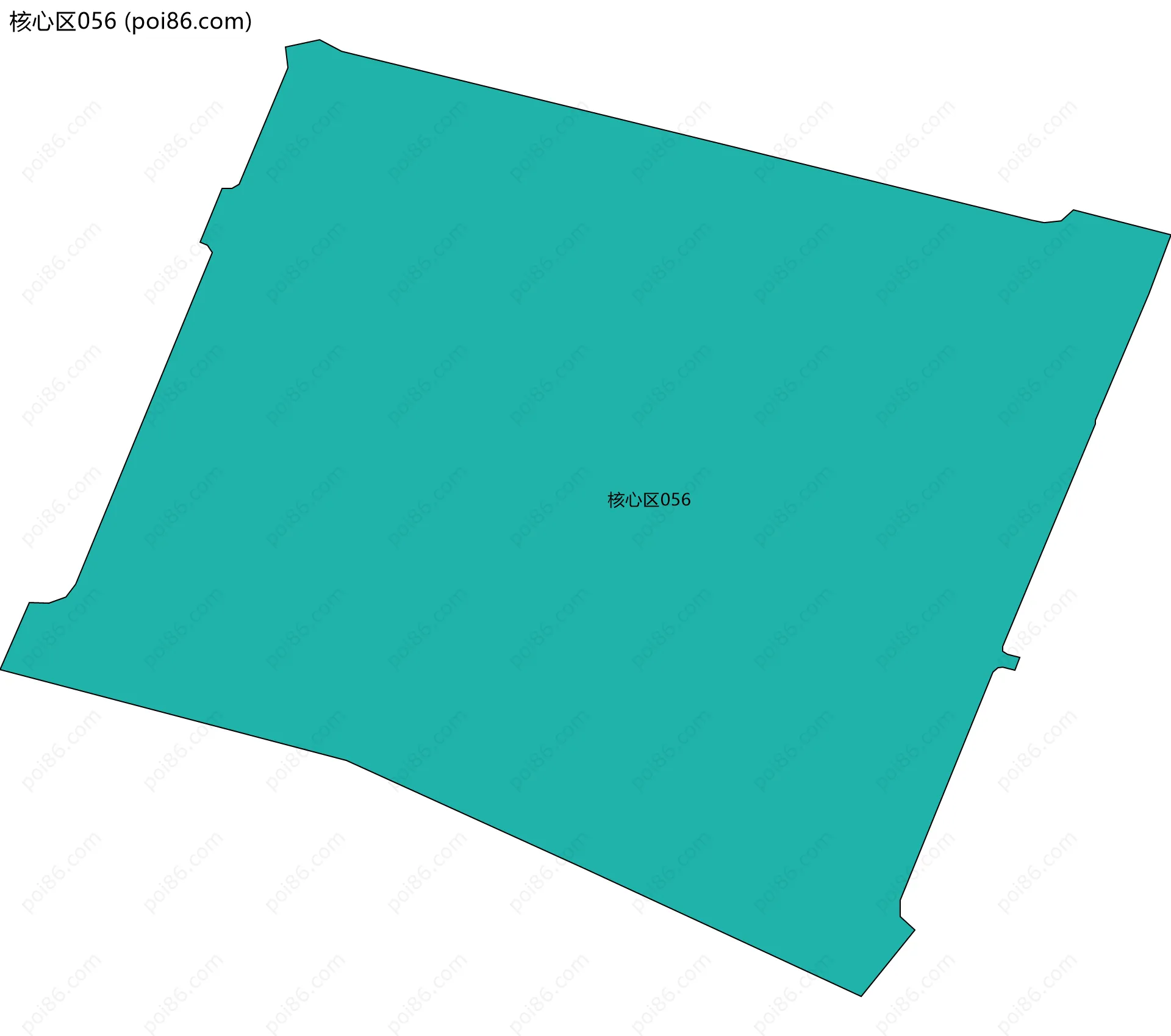 核心区056边界地图