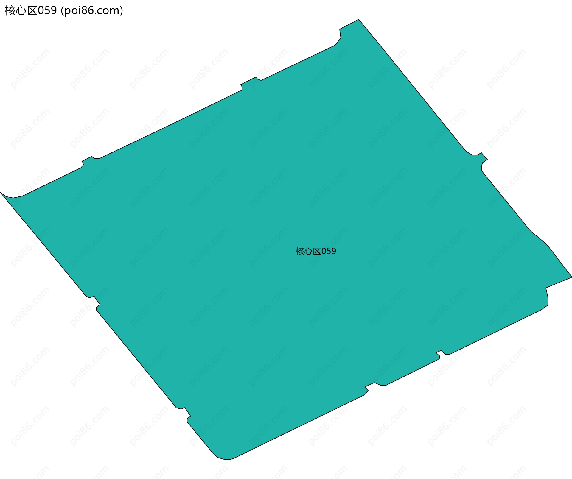 核心区059边界地图