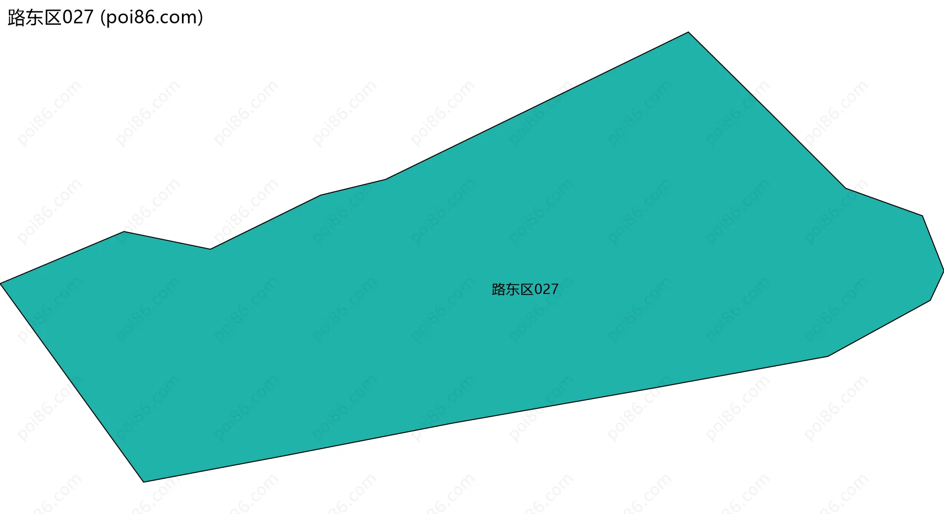 路东区027边界地图