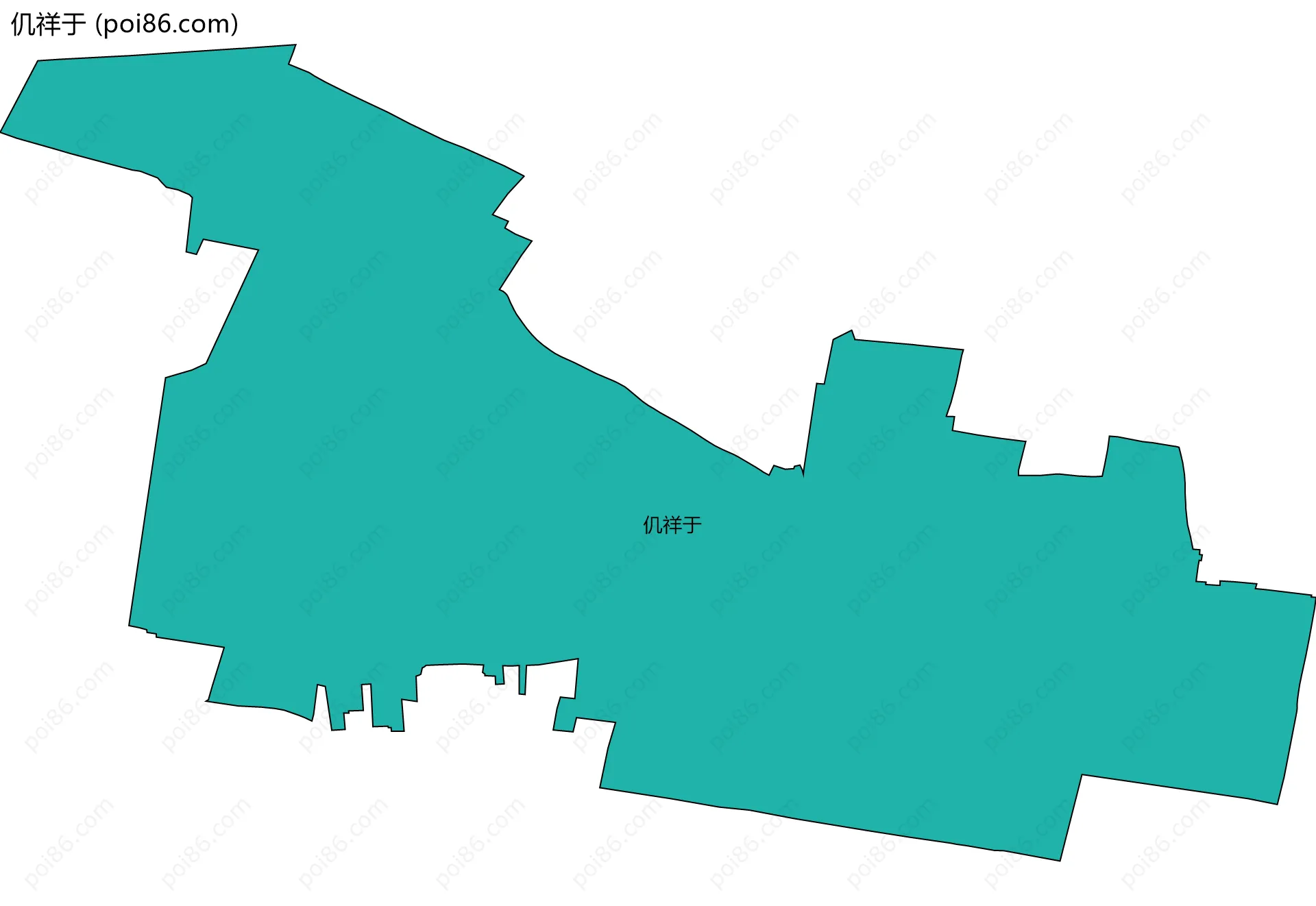 仉祥于边界地图