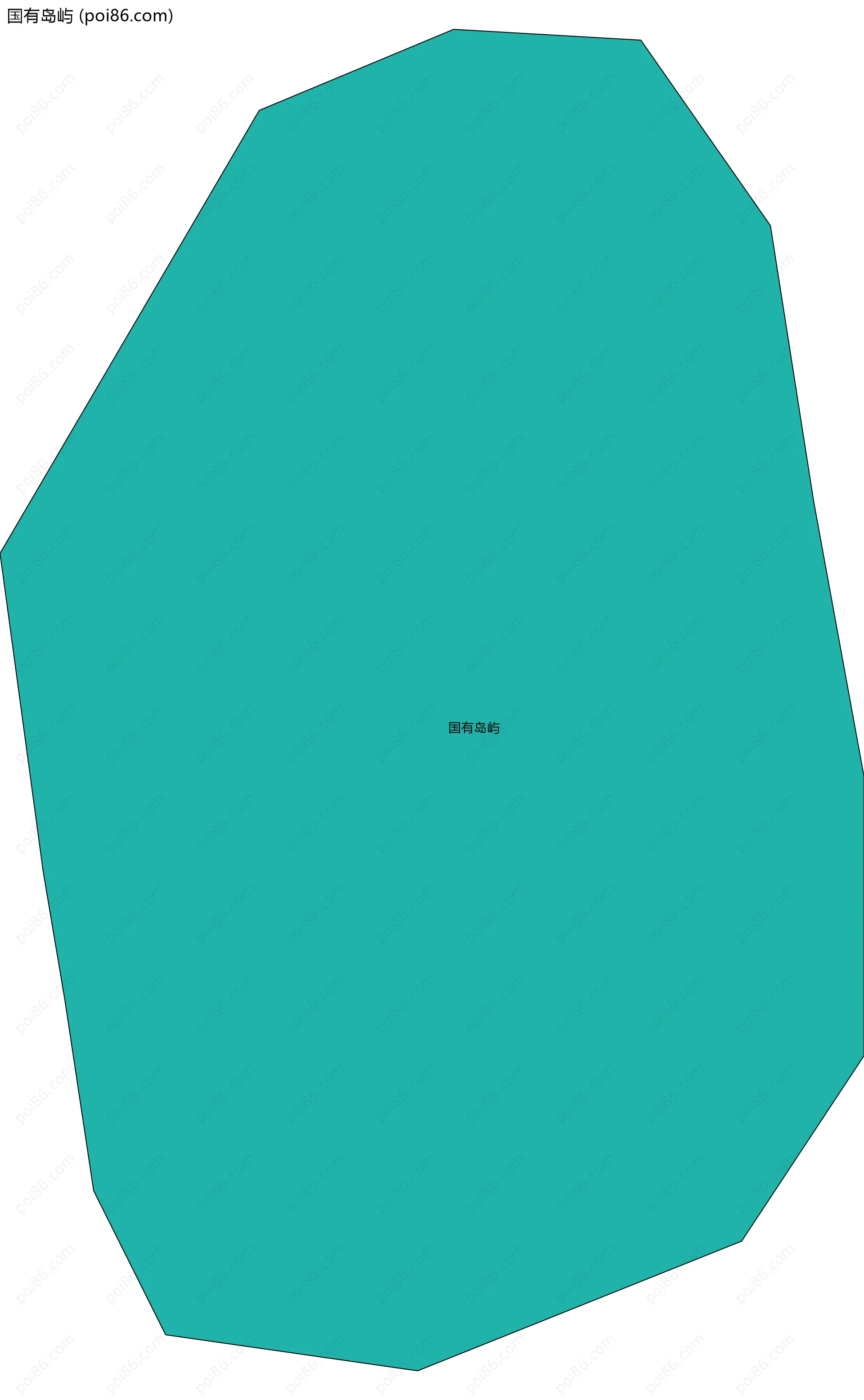 国有岛屿边界地图