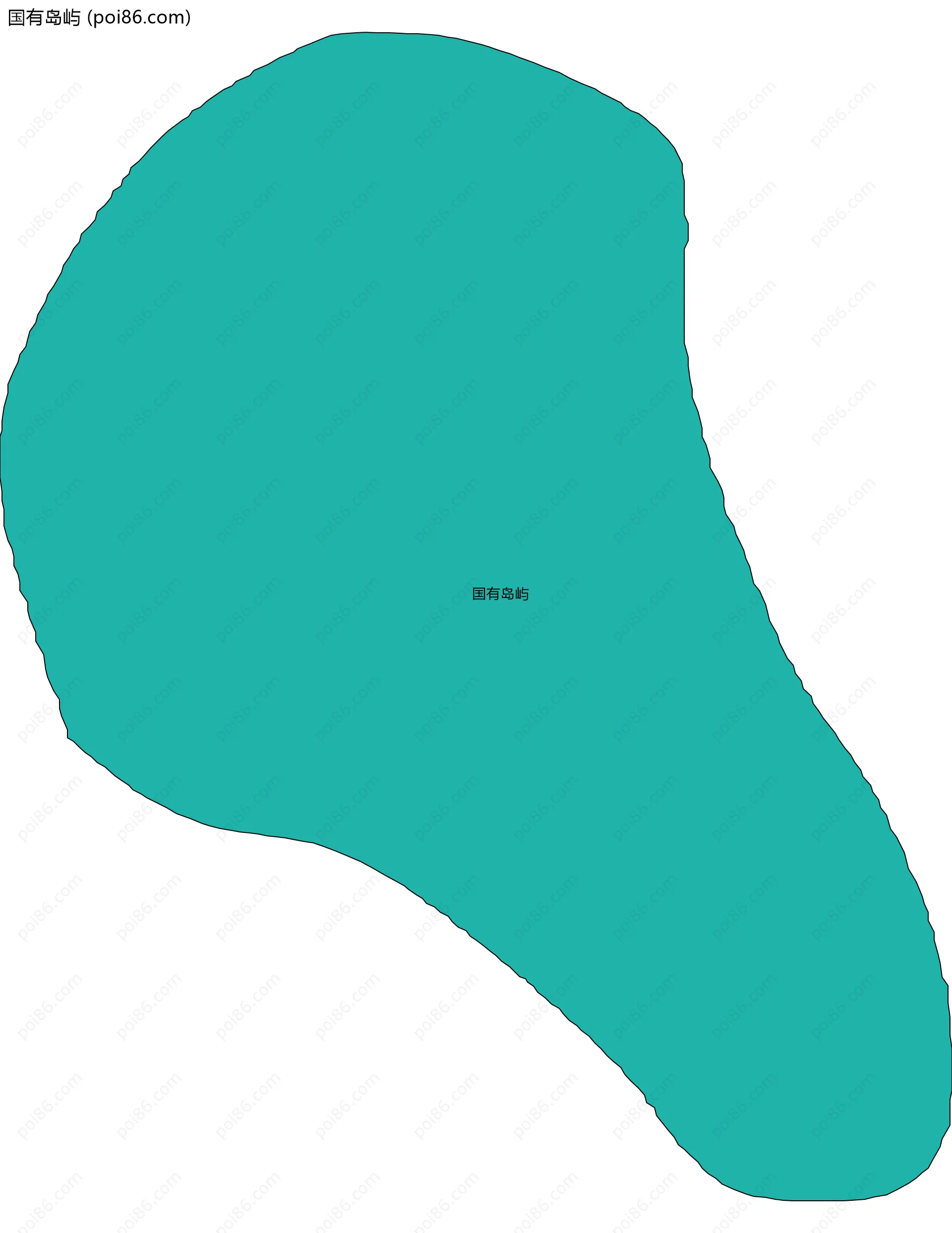 国有岛屿边界地图