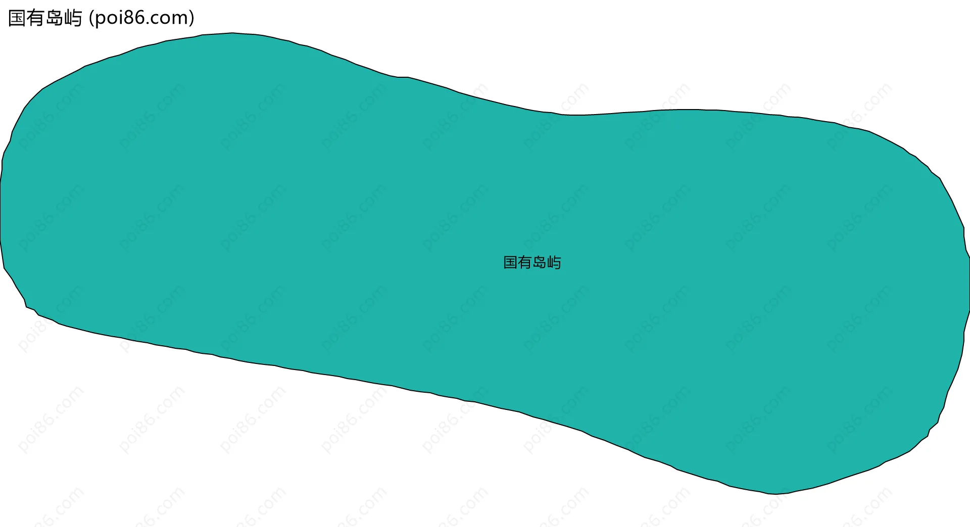 国有岛屿边界地图