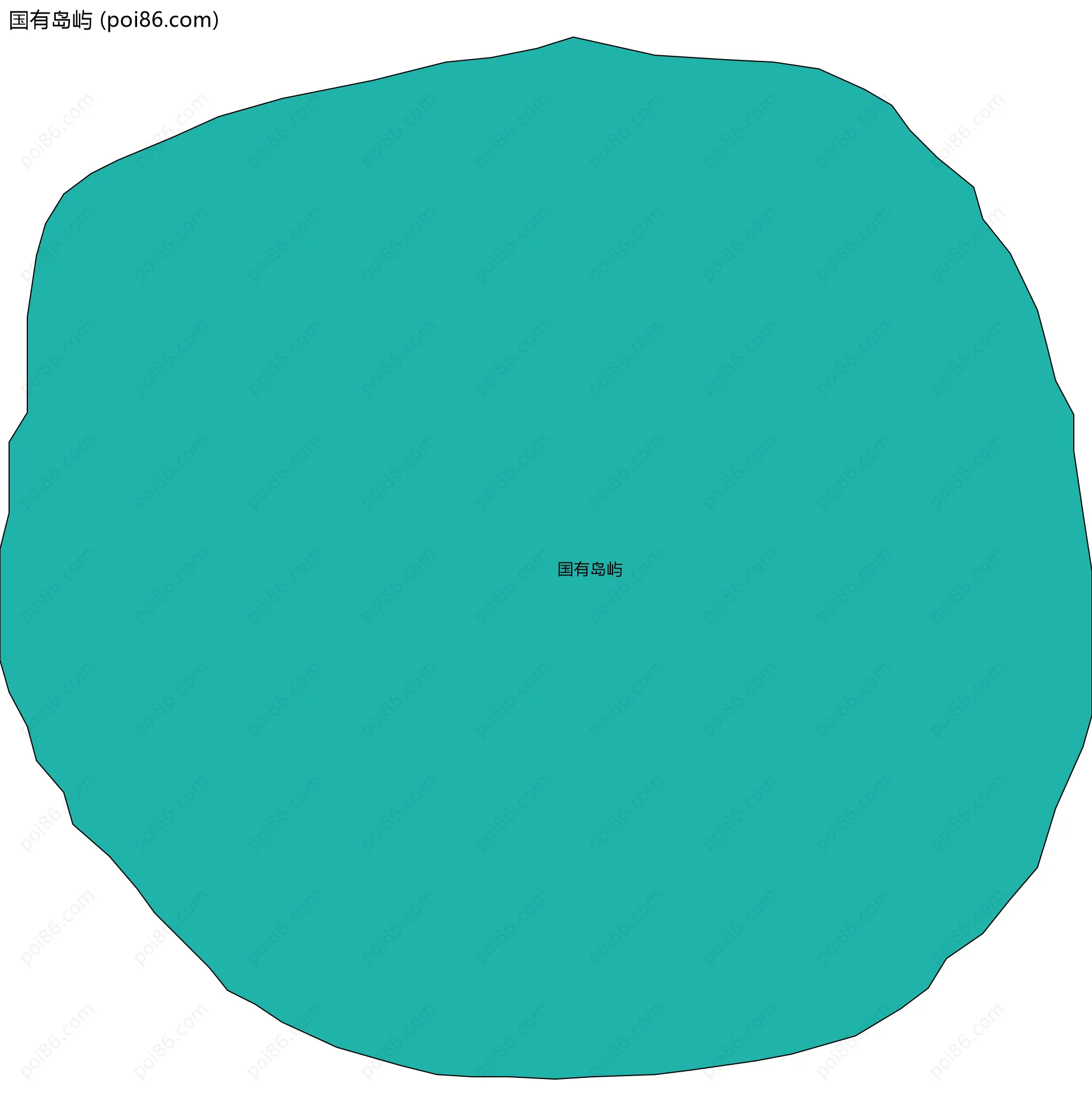 国有岛屿边界地图
