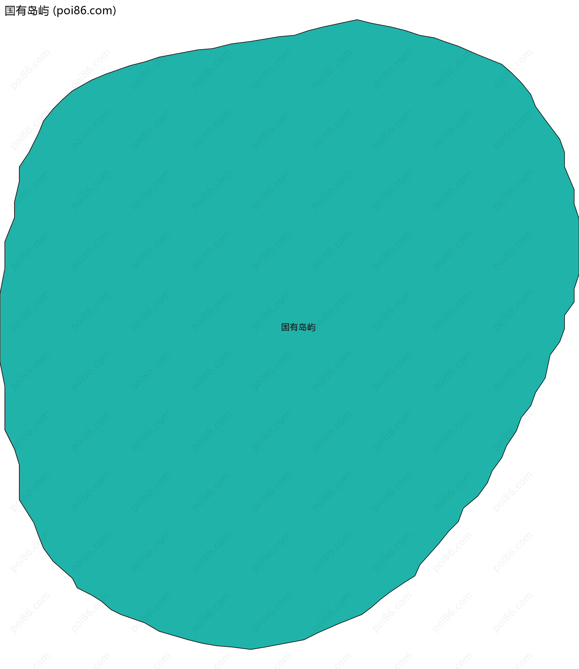 国有岛屿边界地图