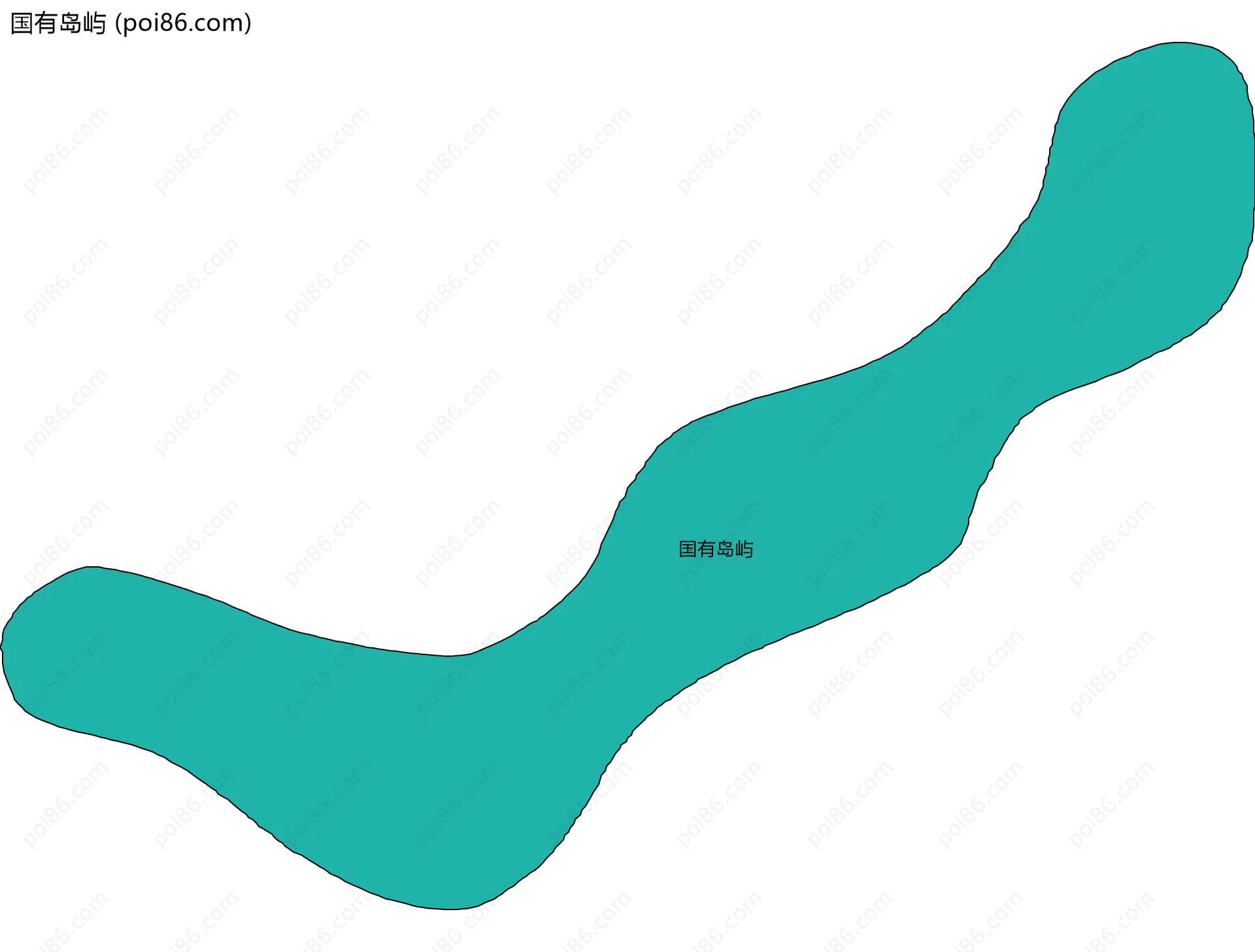 国有岛屿边界地图