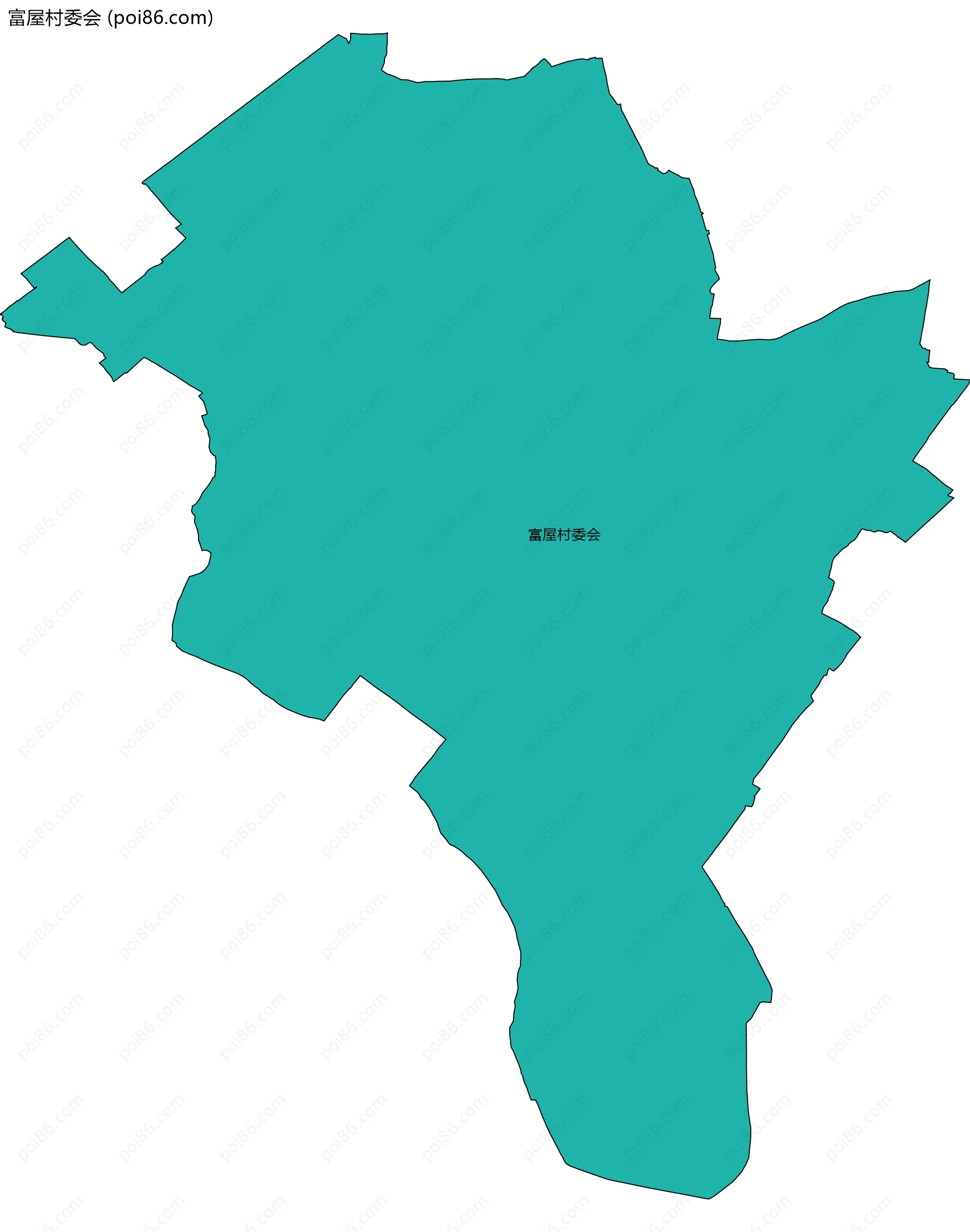 富屋村委会边界地图