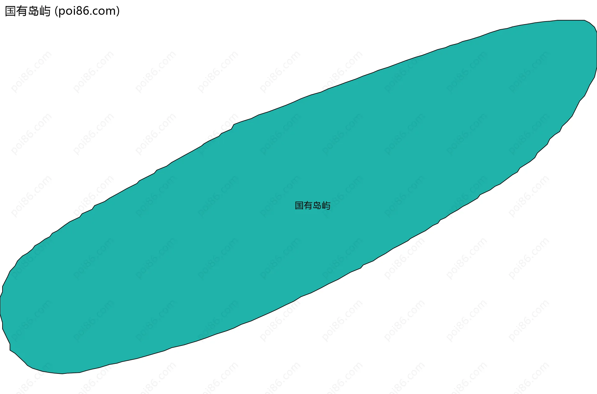 国有岛屿边界地图