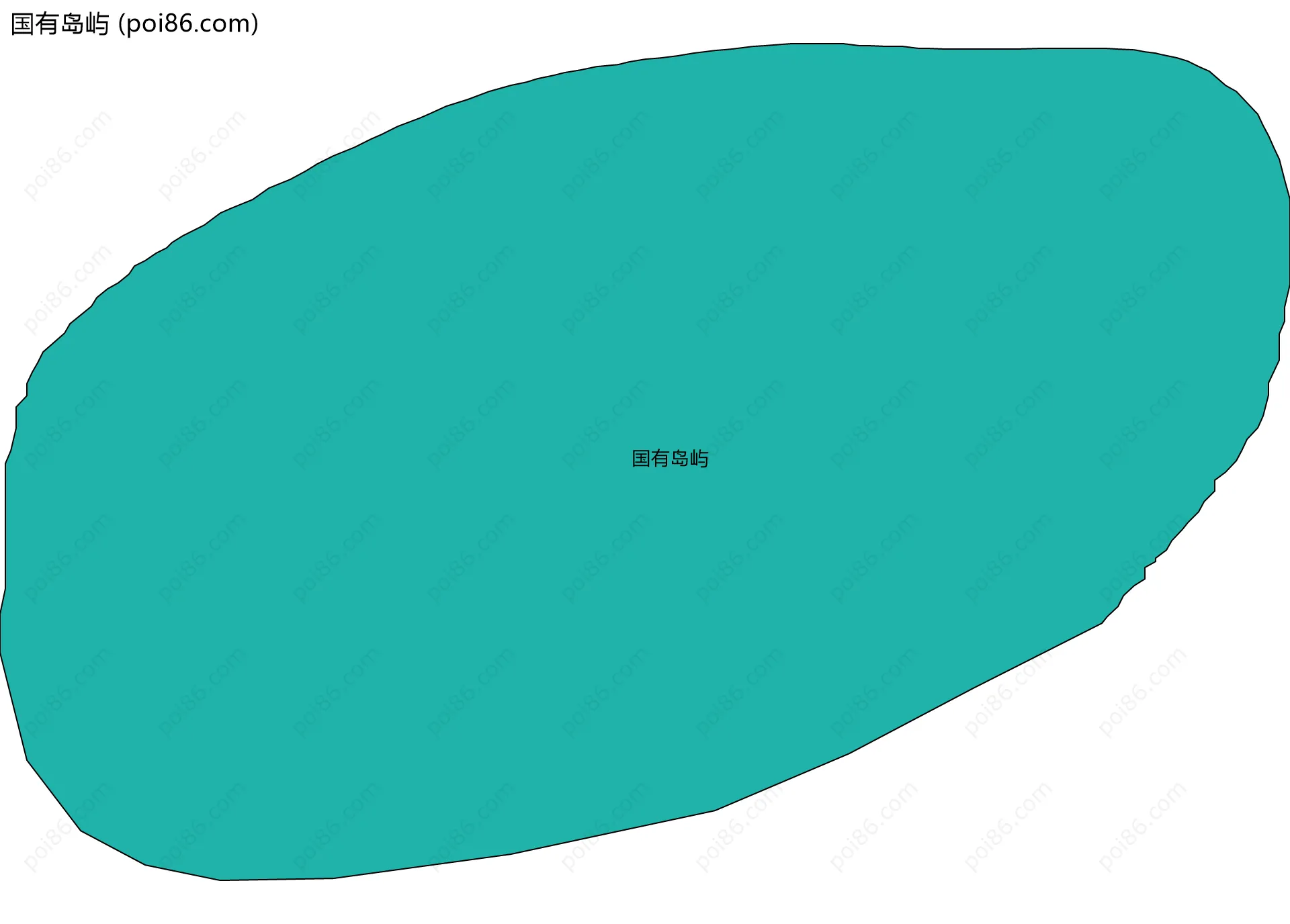 国有岛屿边界地图