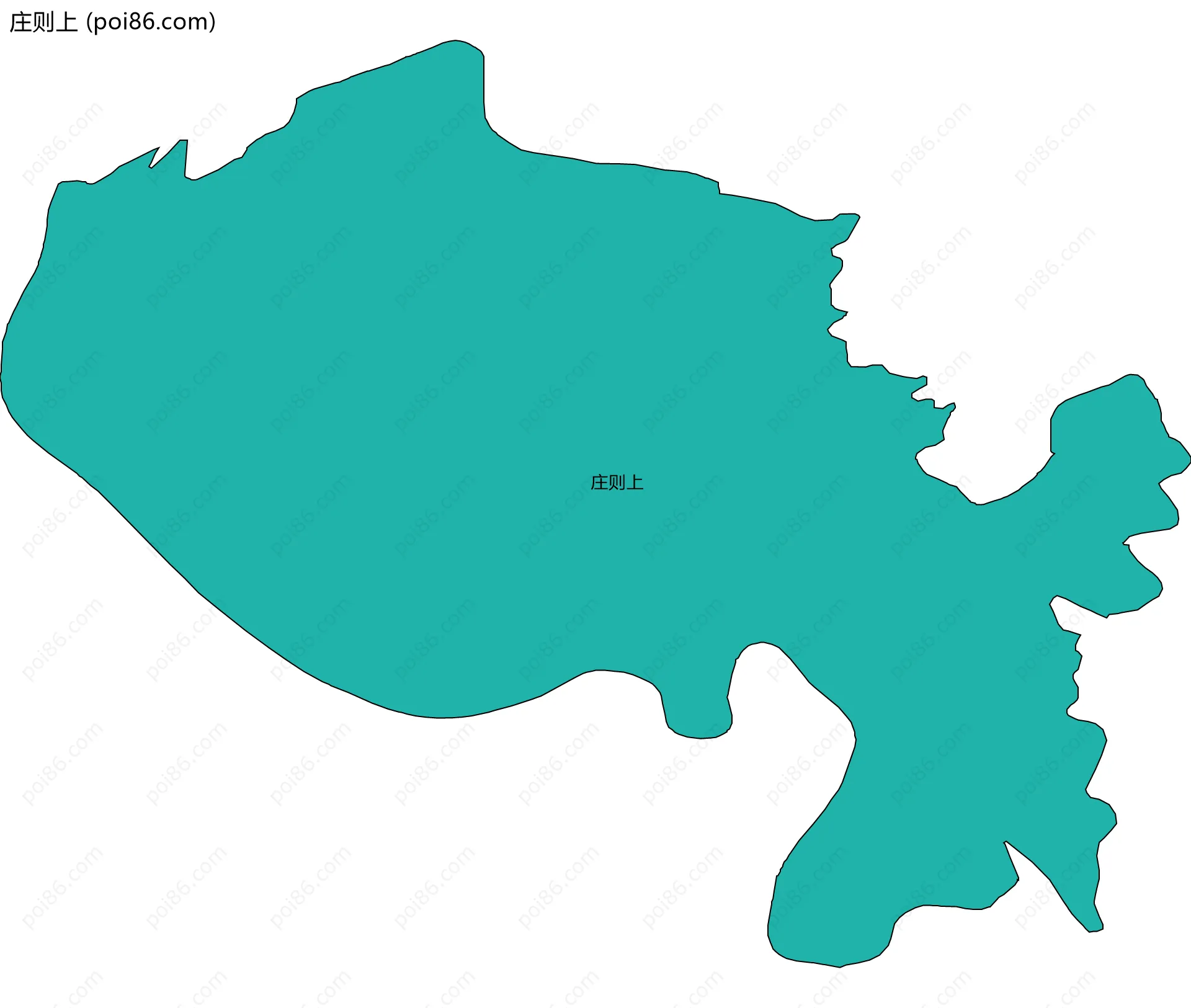 庄则上边界地图