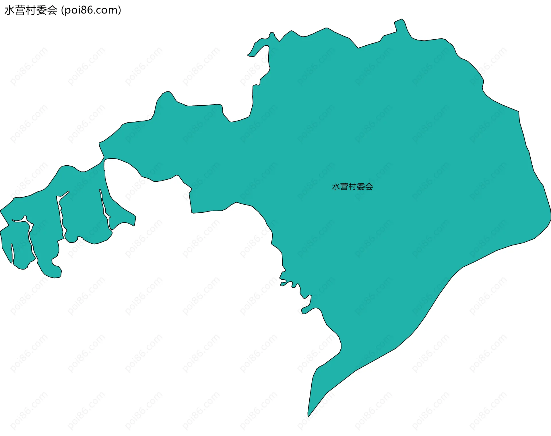 水营村委会边界地图