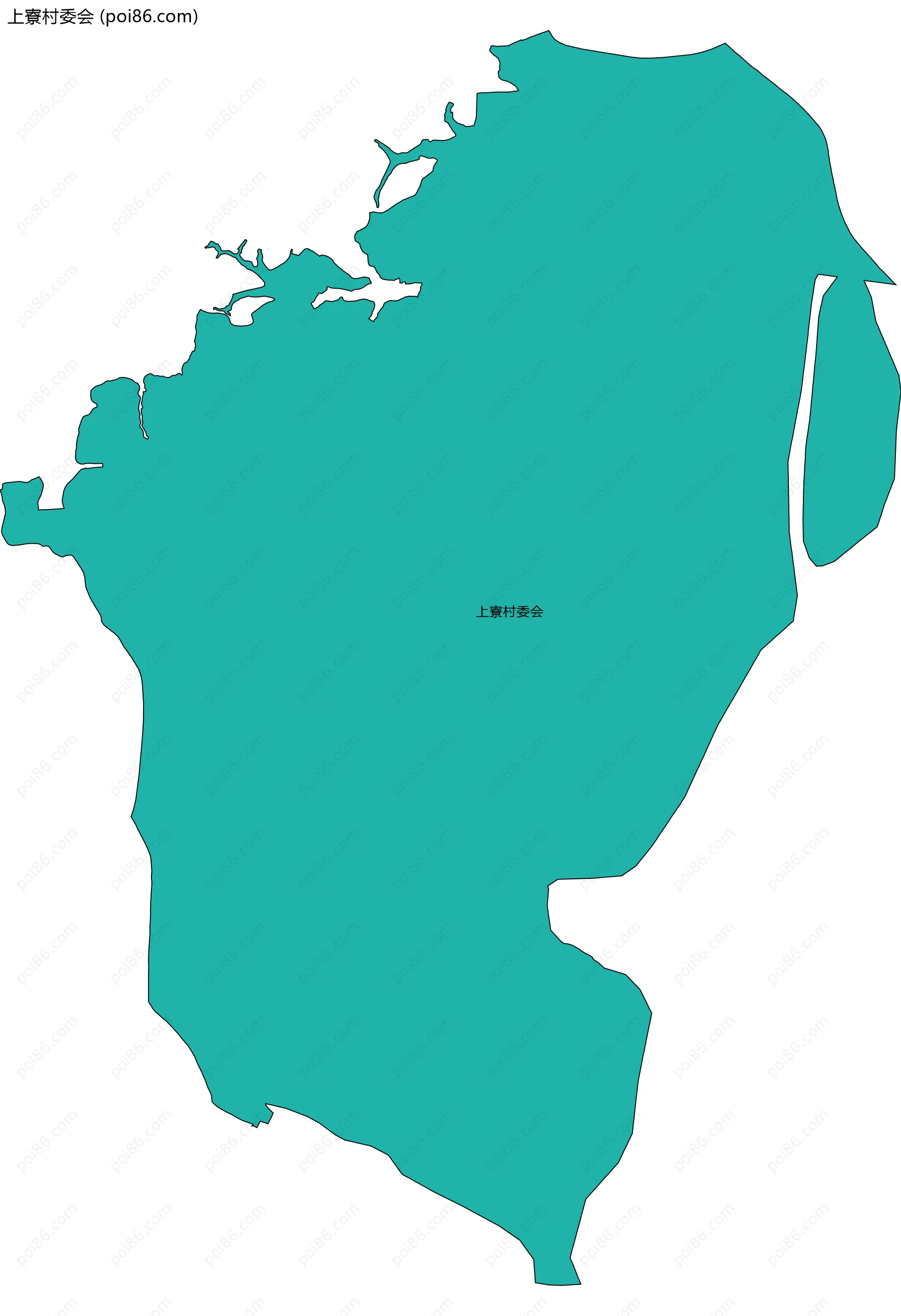 上寮村委会边界地图