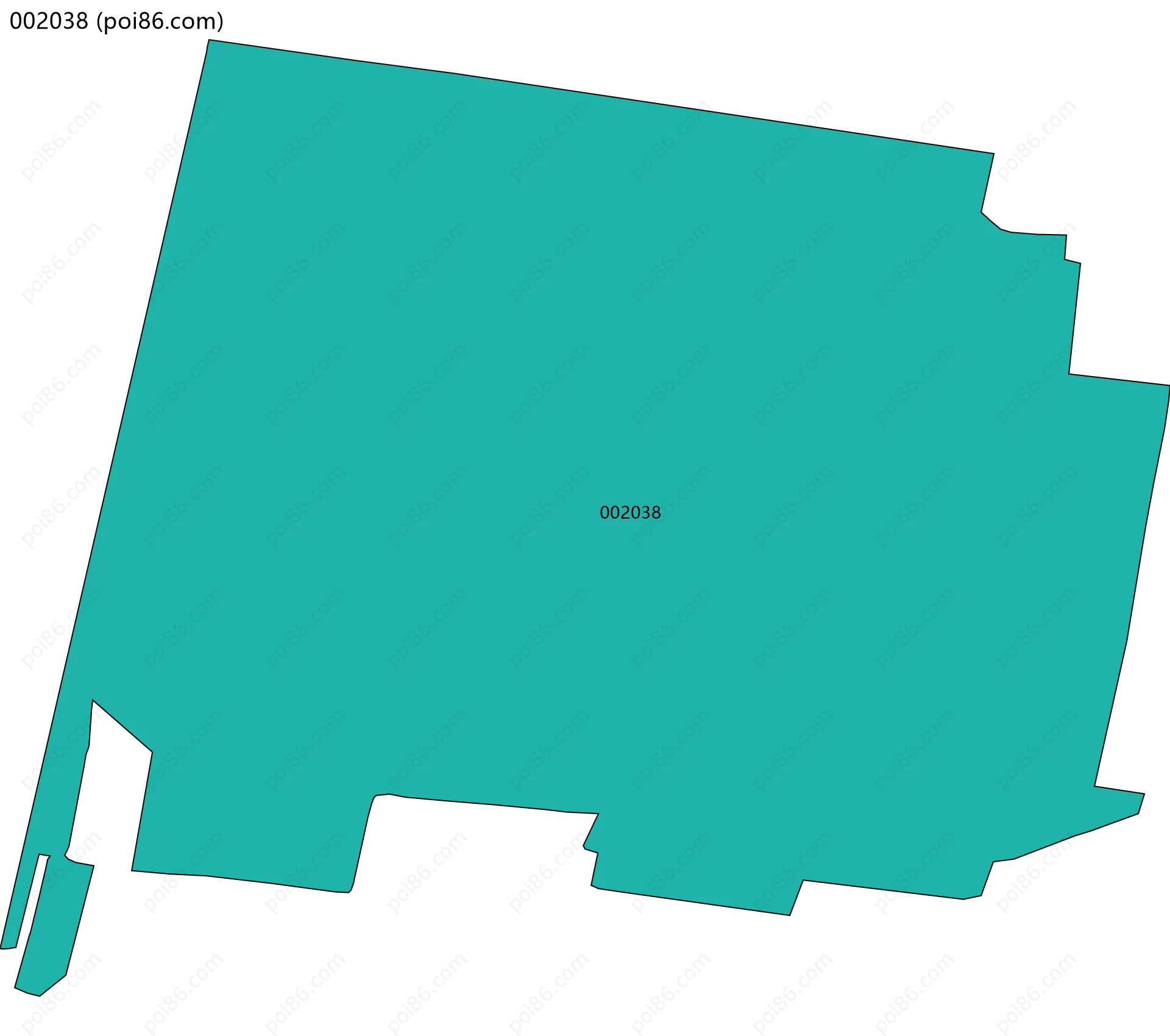 002038边界地图