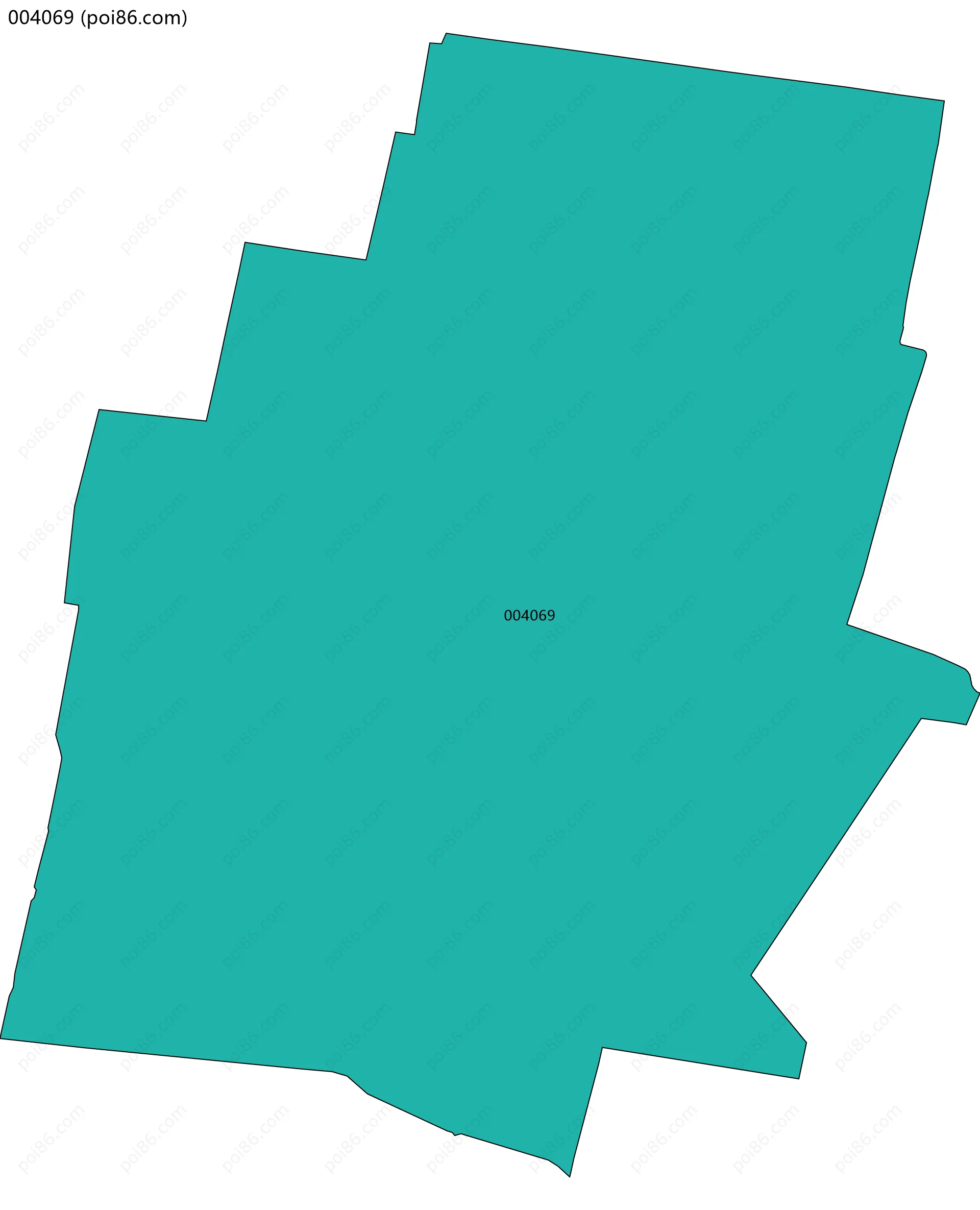 004069边界地图