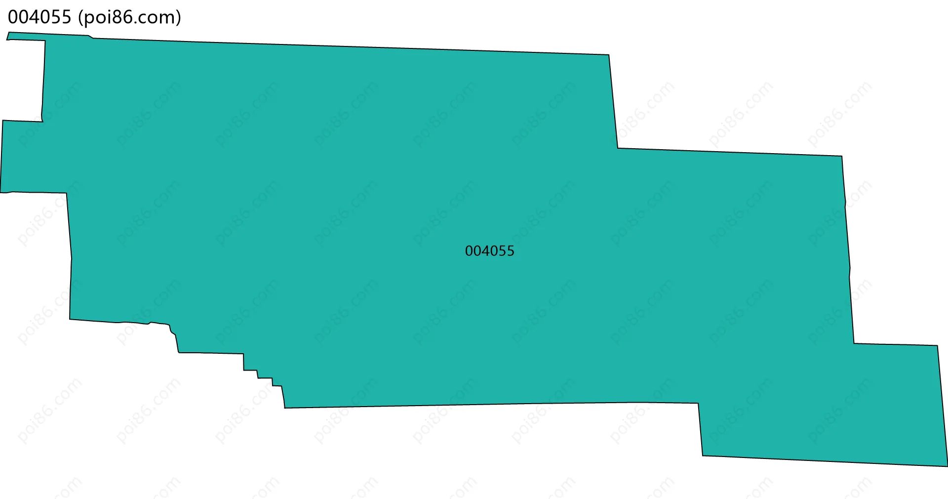 004055边界地图