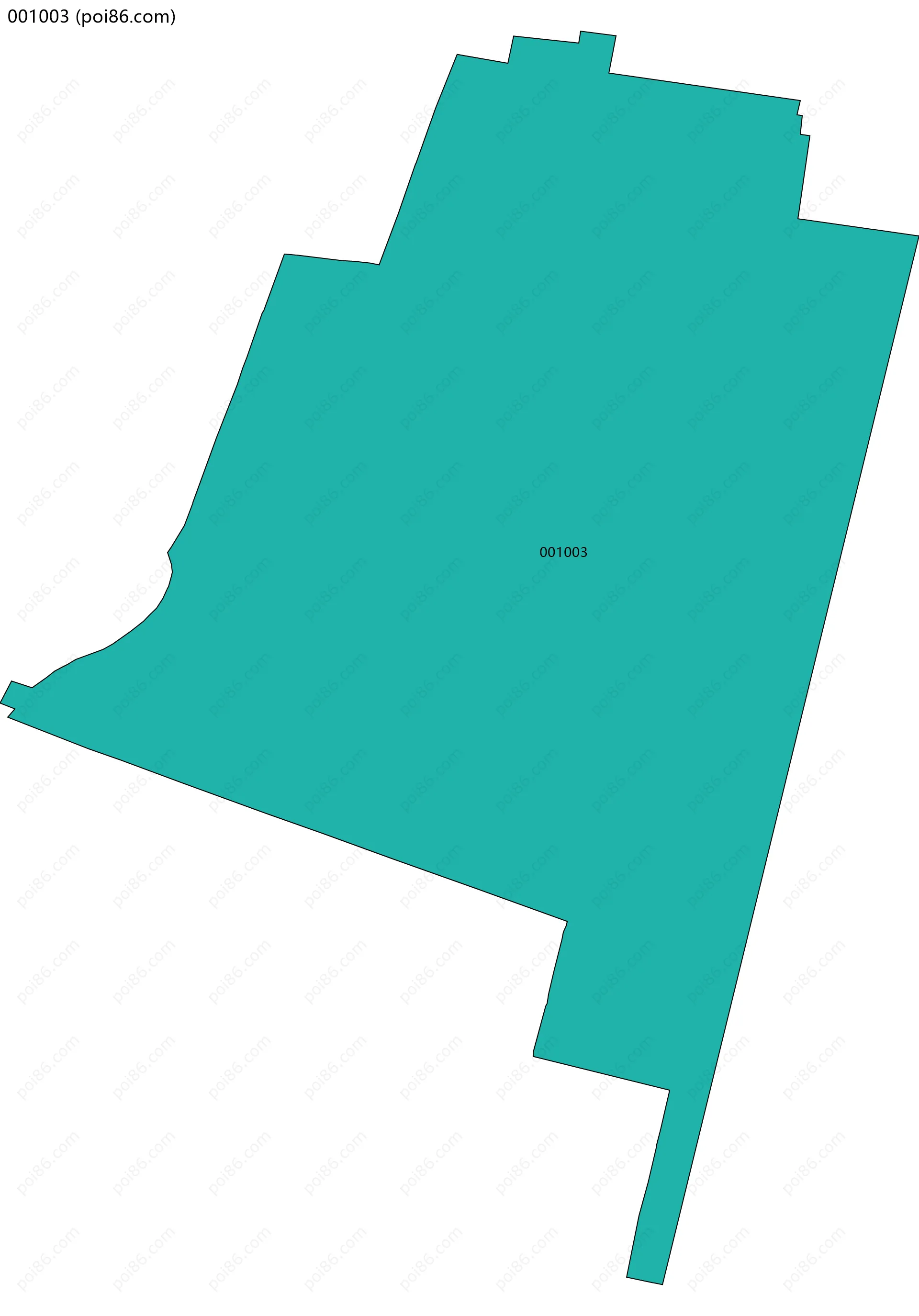 001003边界地图