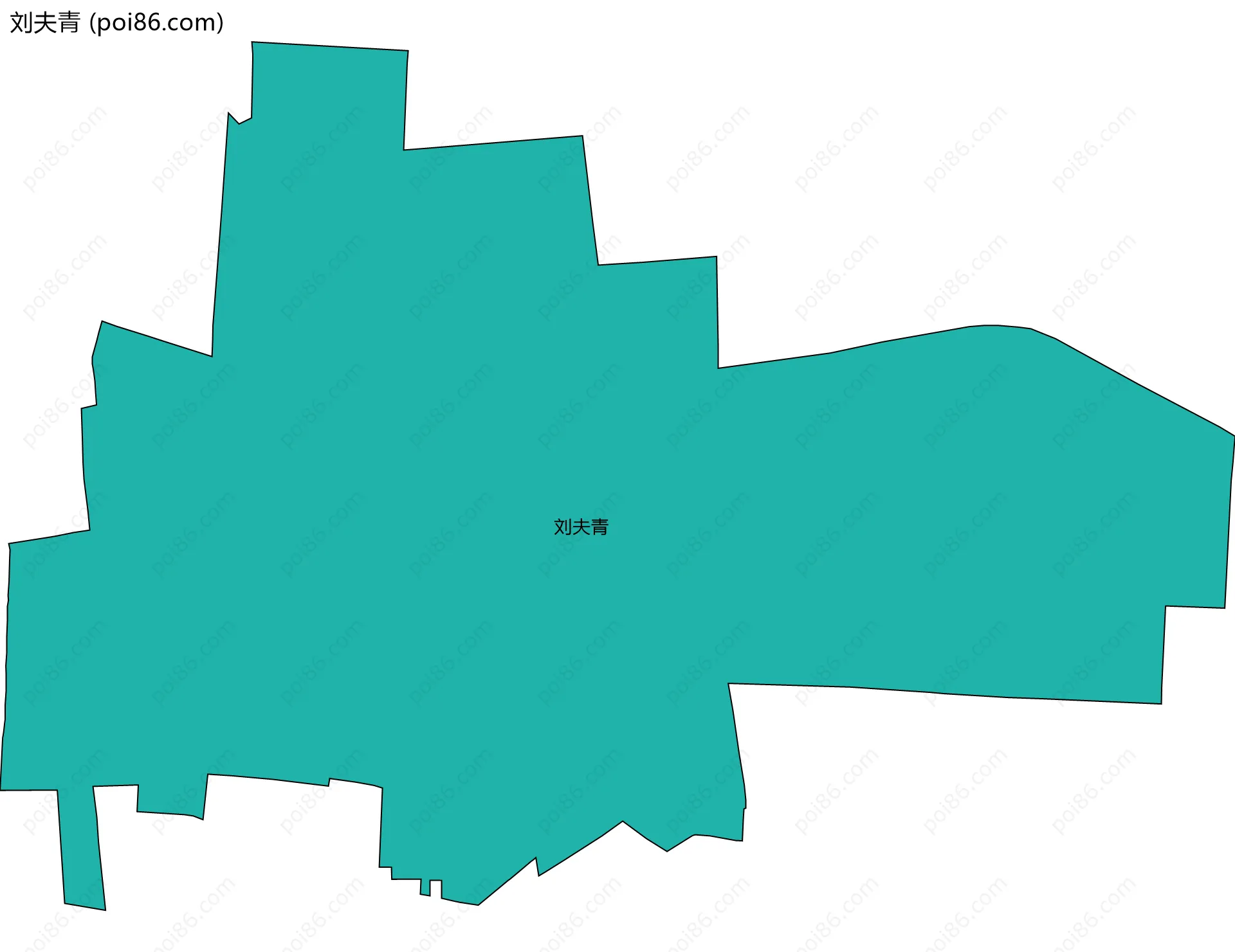 刘夫青边界地图