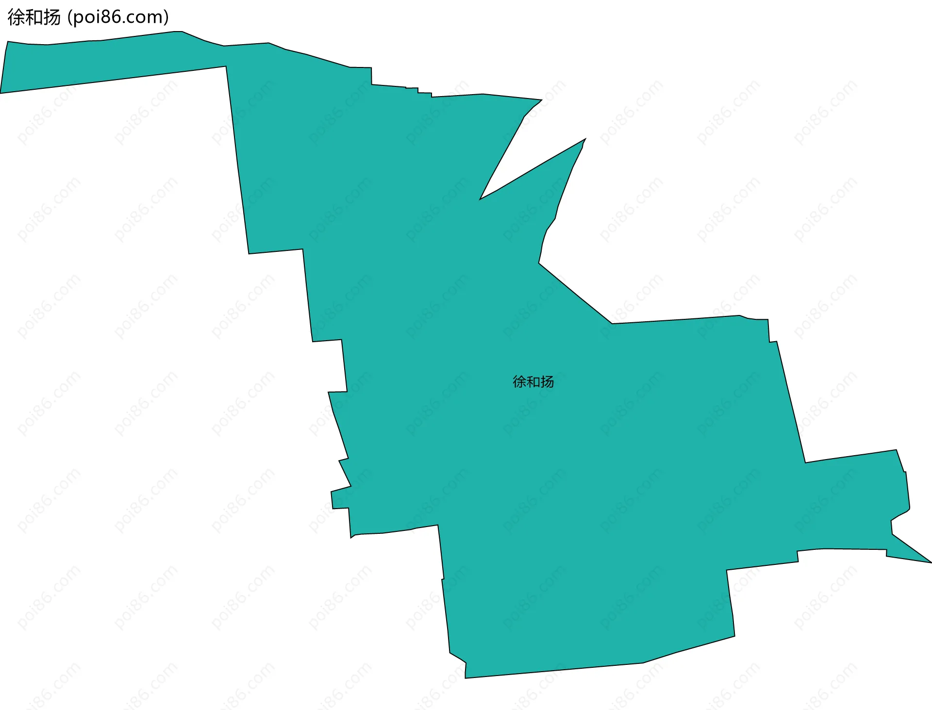 徐和扬边界地图