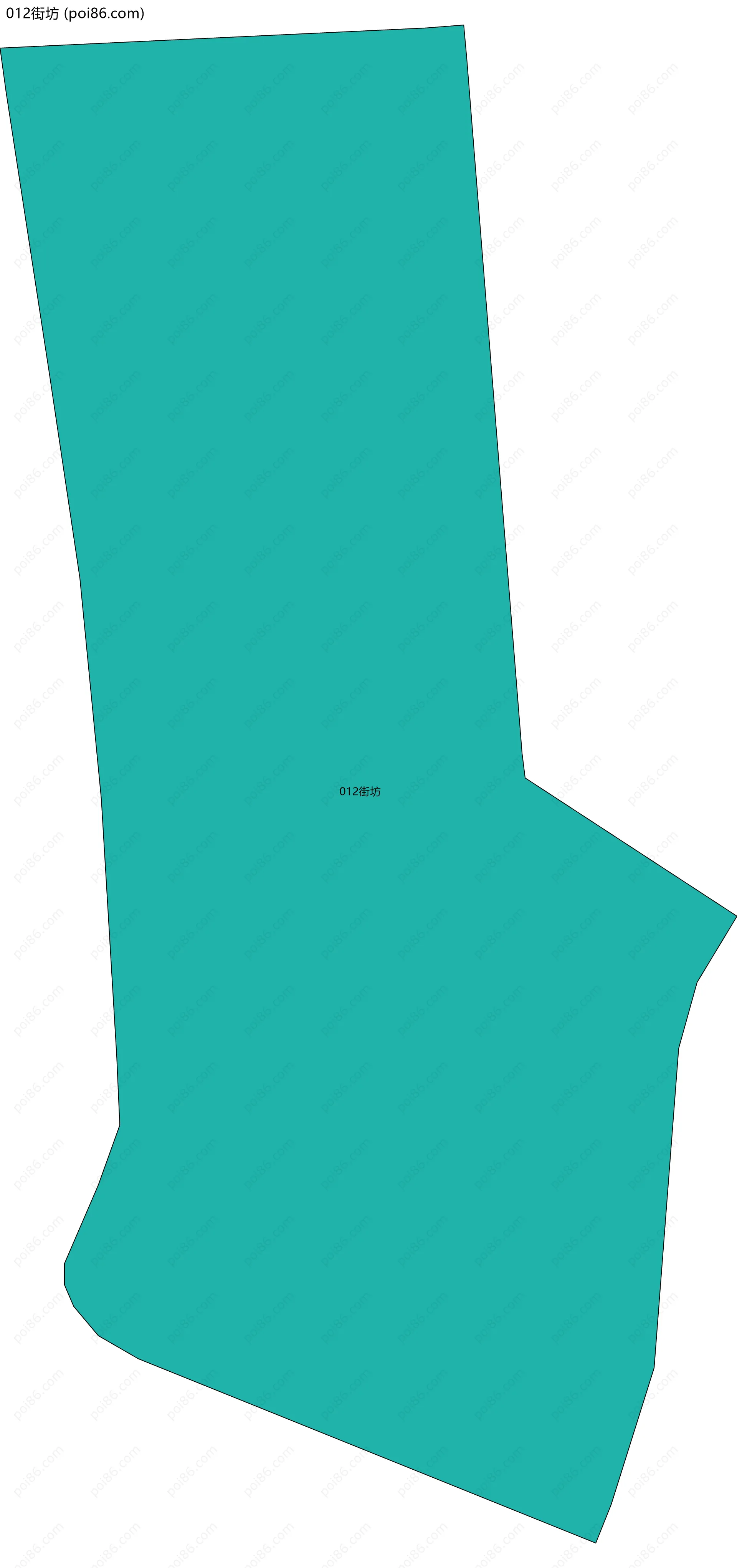 012街坊边界地图