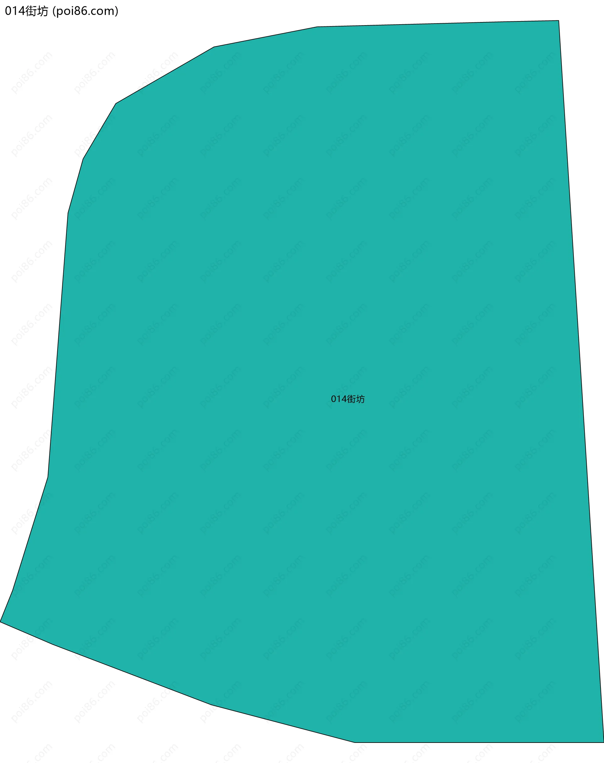 014街坊边界地图