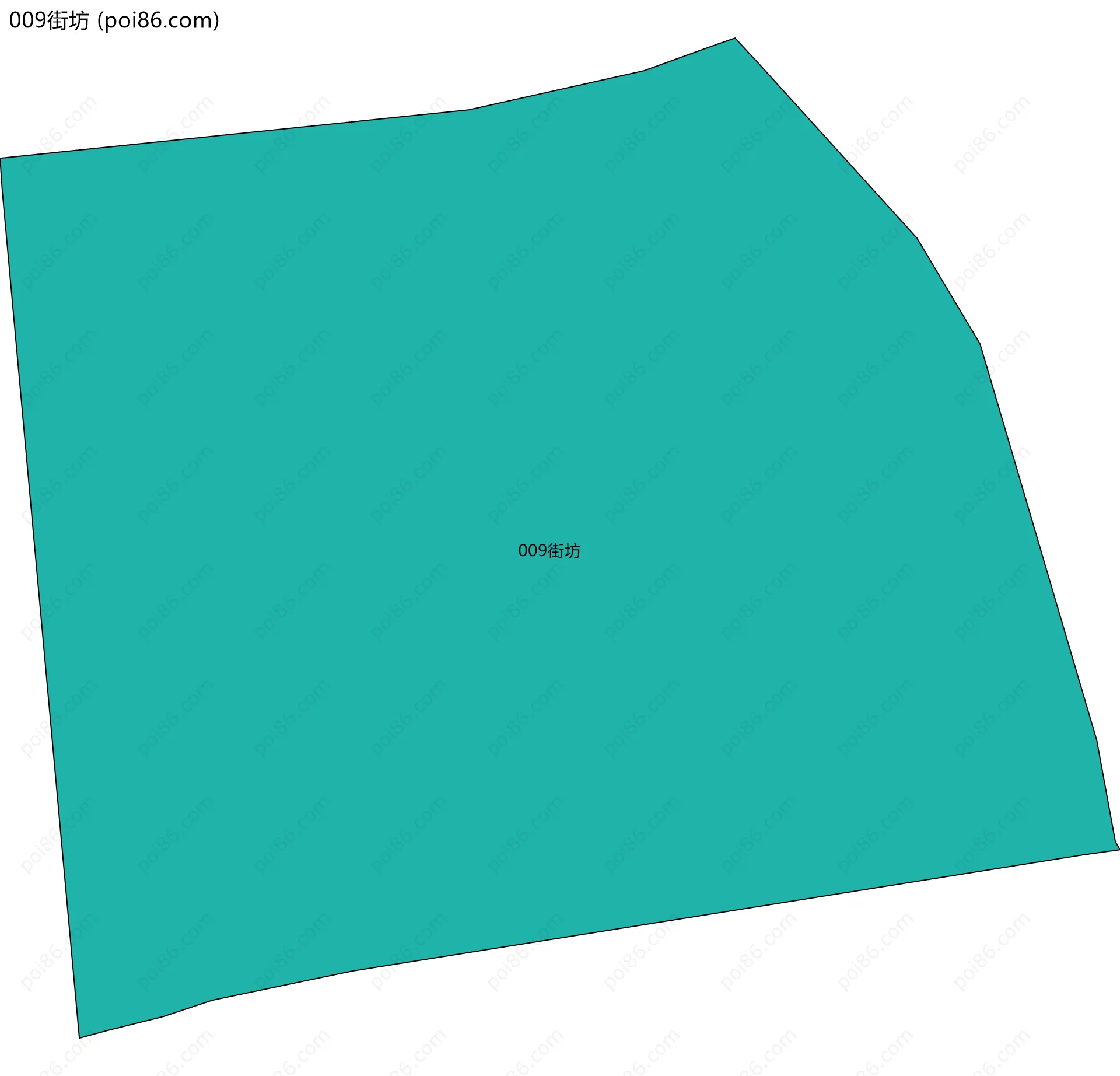 009街坊边界地图