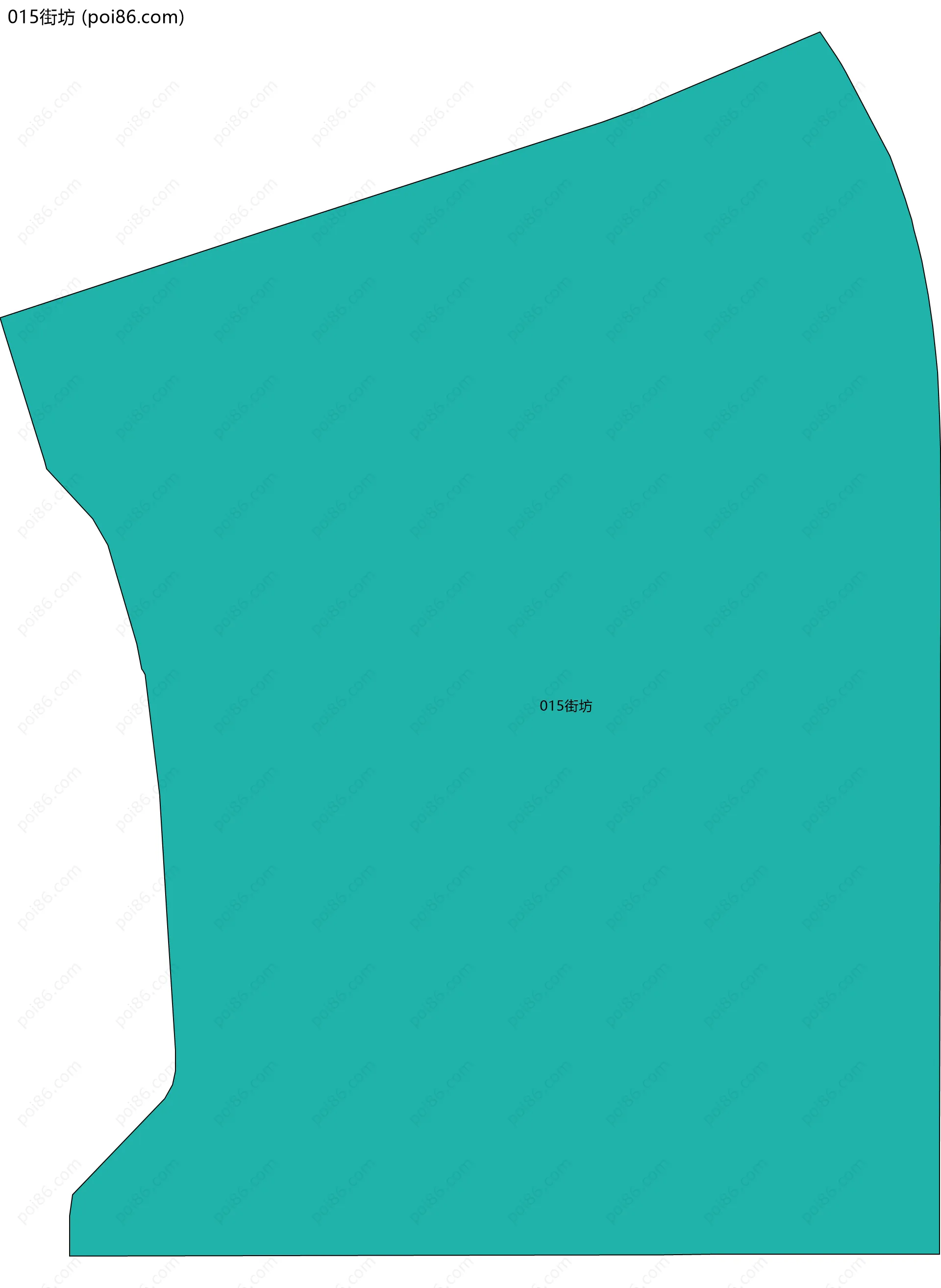 015街坊边界地图