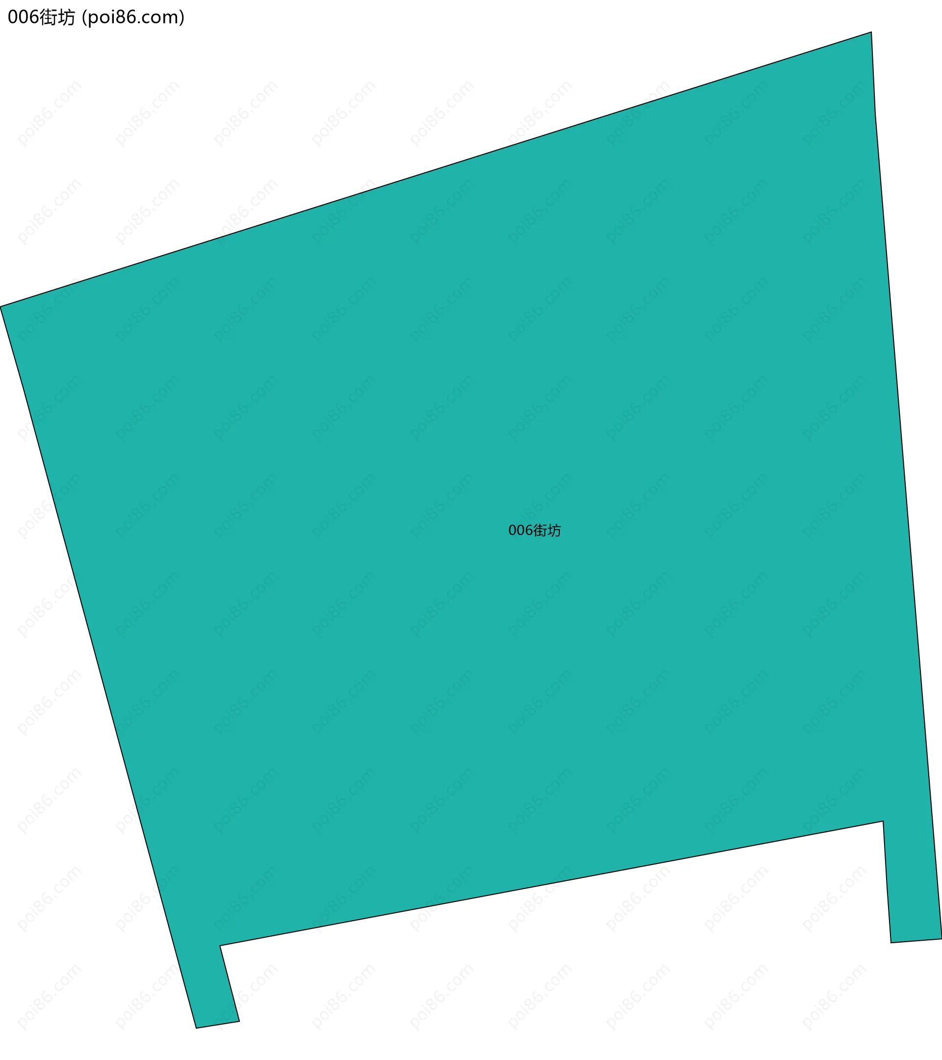 006街坊边界地图