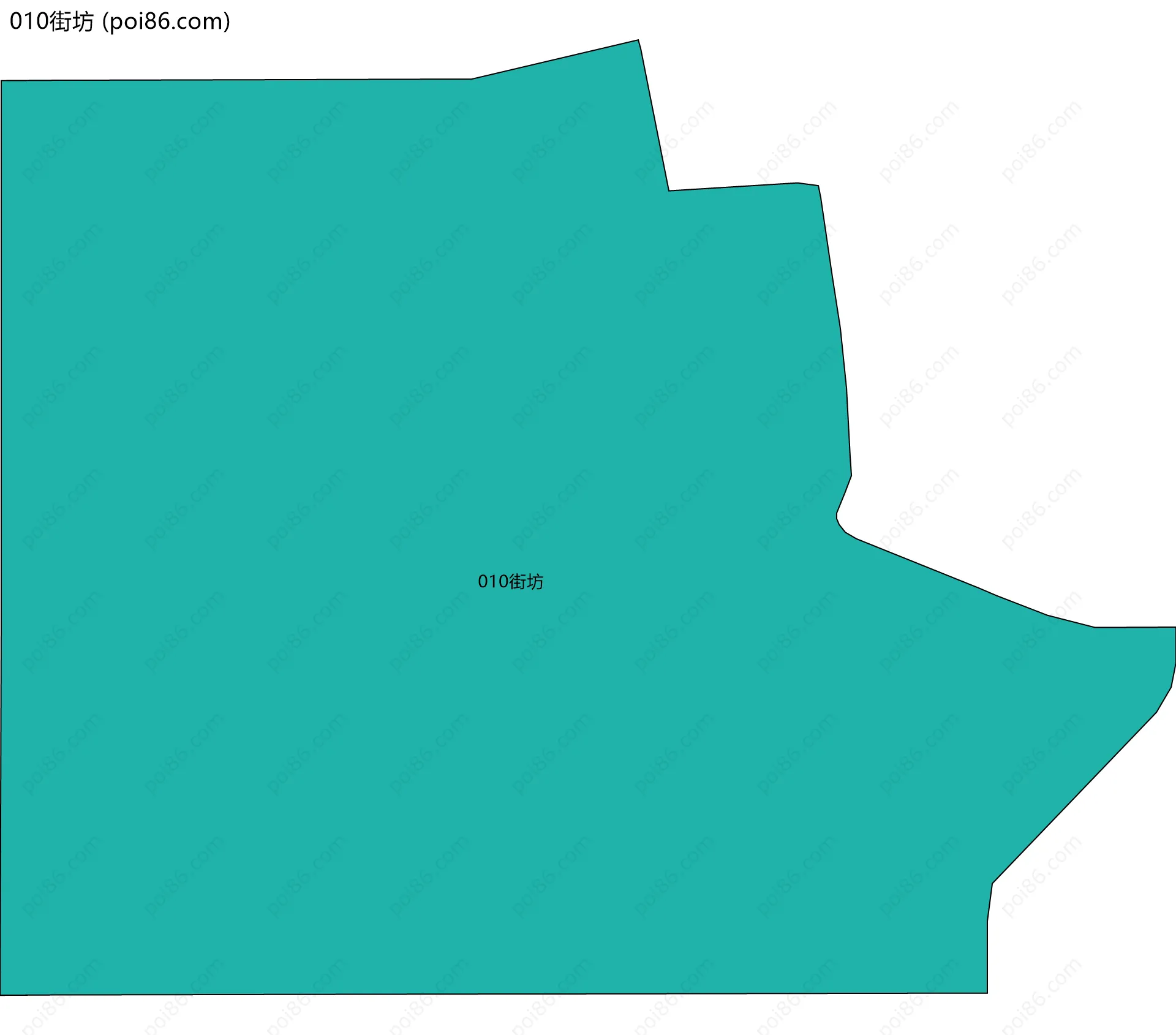 010街坊边界地图