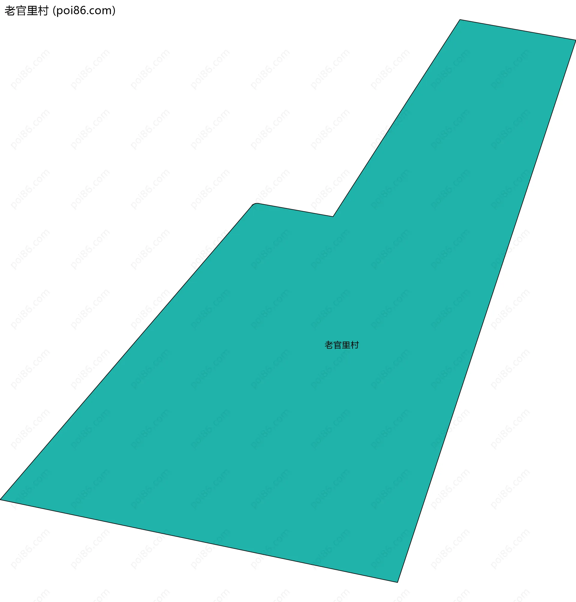 老官里村边界地图