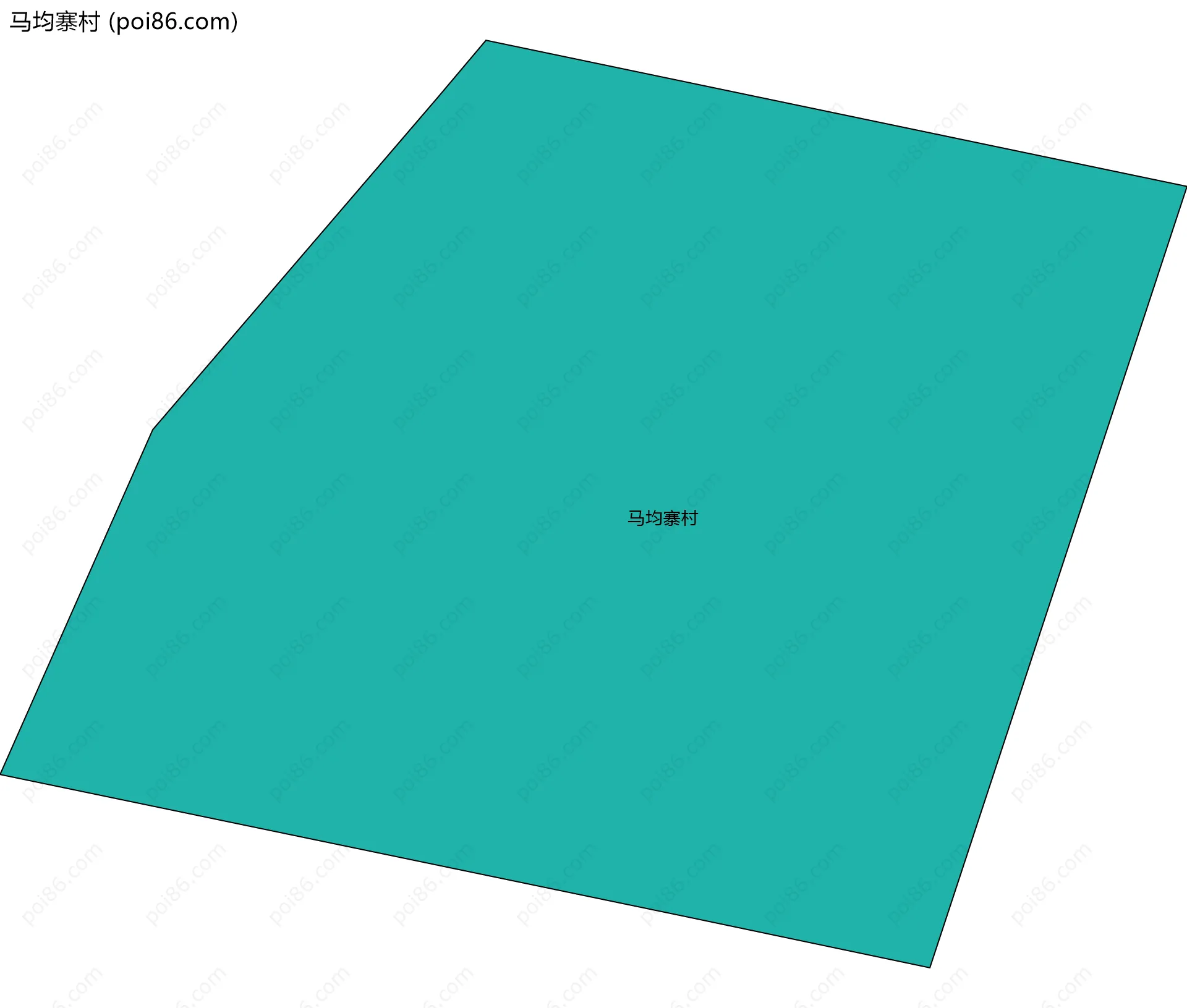 马均寨村边界地图