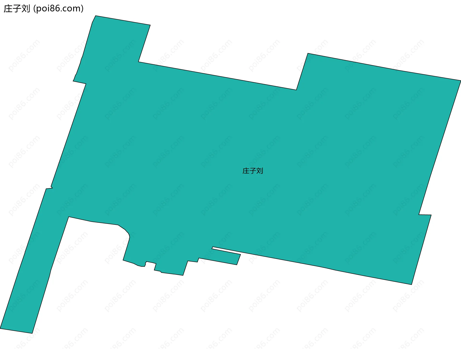 庄子刘边界地图